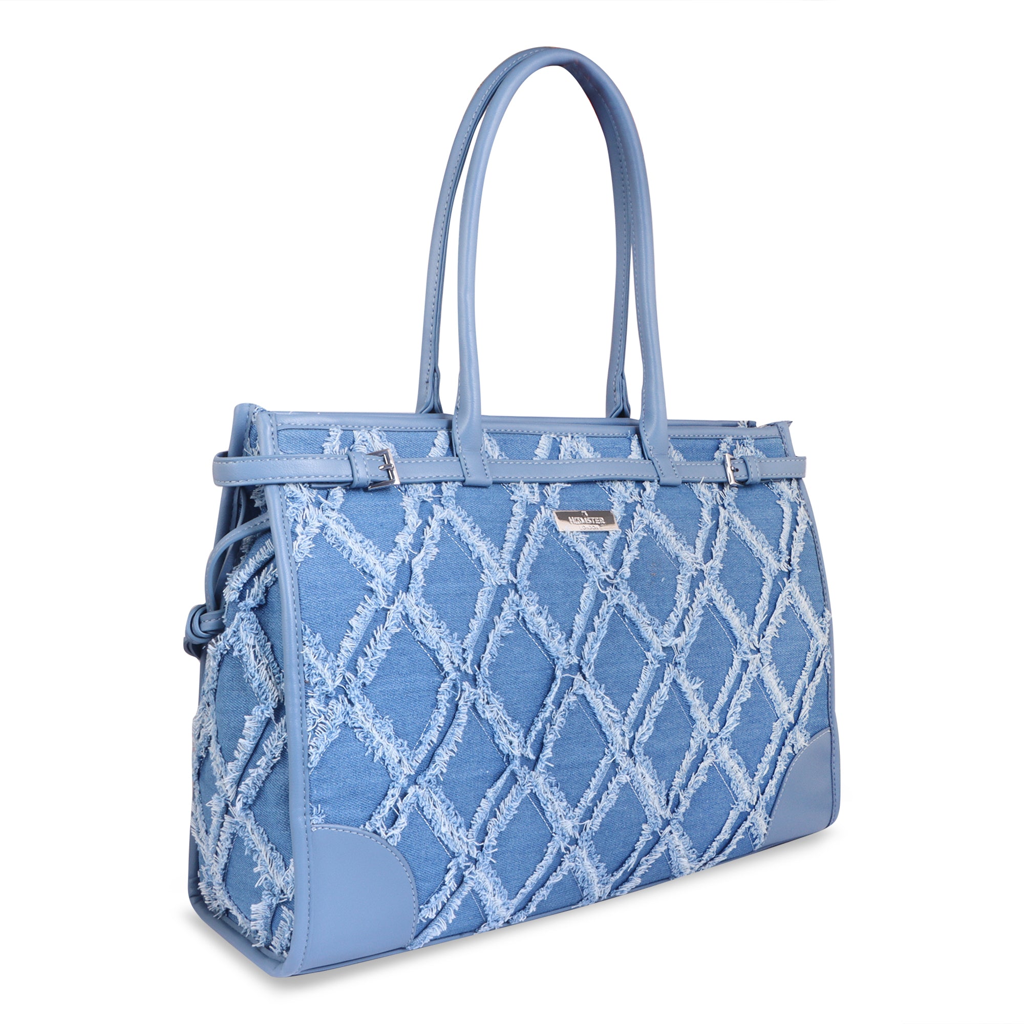 Hamster London Urban Eden Ivy Tote Bag Blue