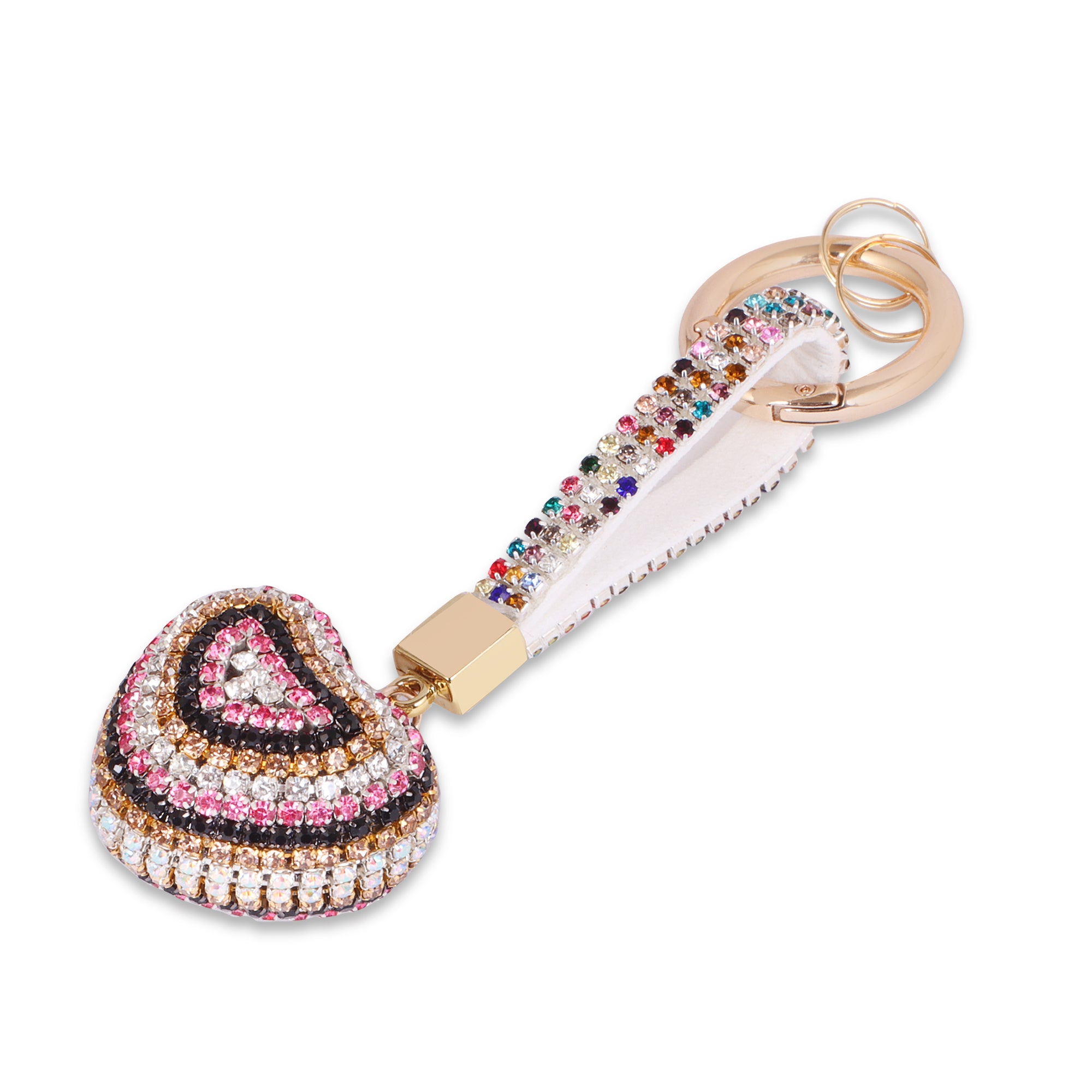 Hamster London Trinkets Love Key Charm Pink