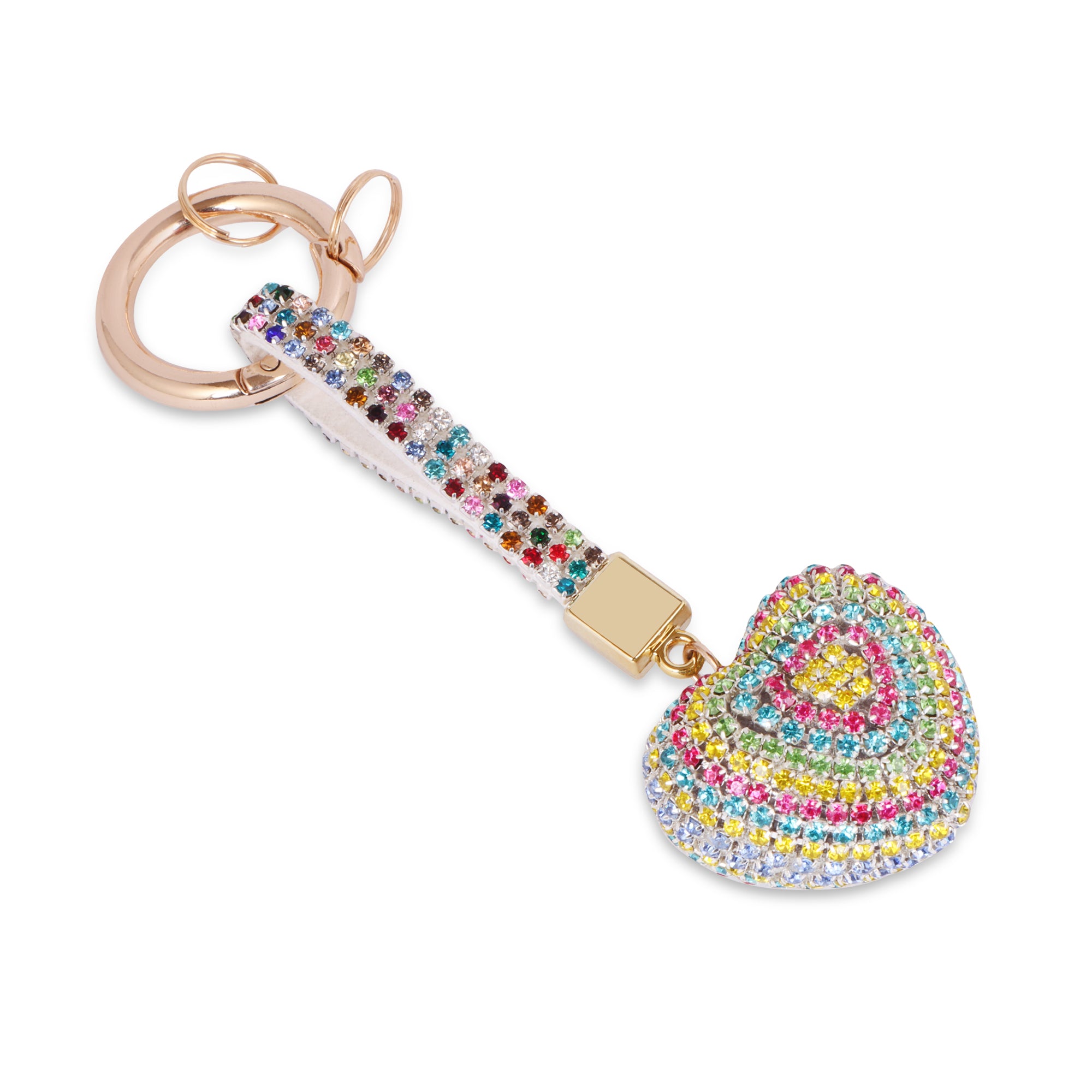 Hamster London Trinkets Love Key Charm Blue