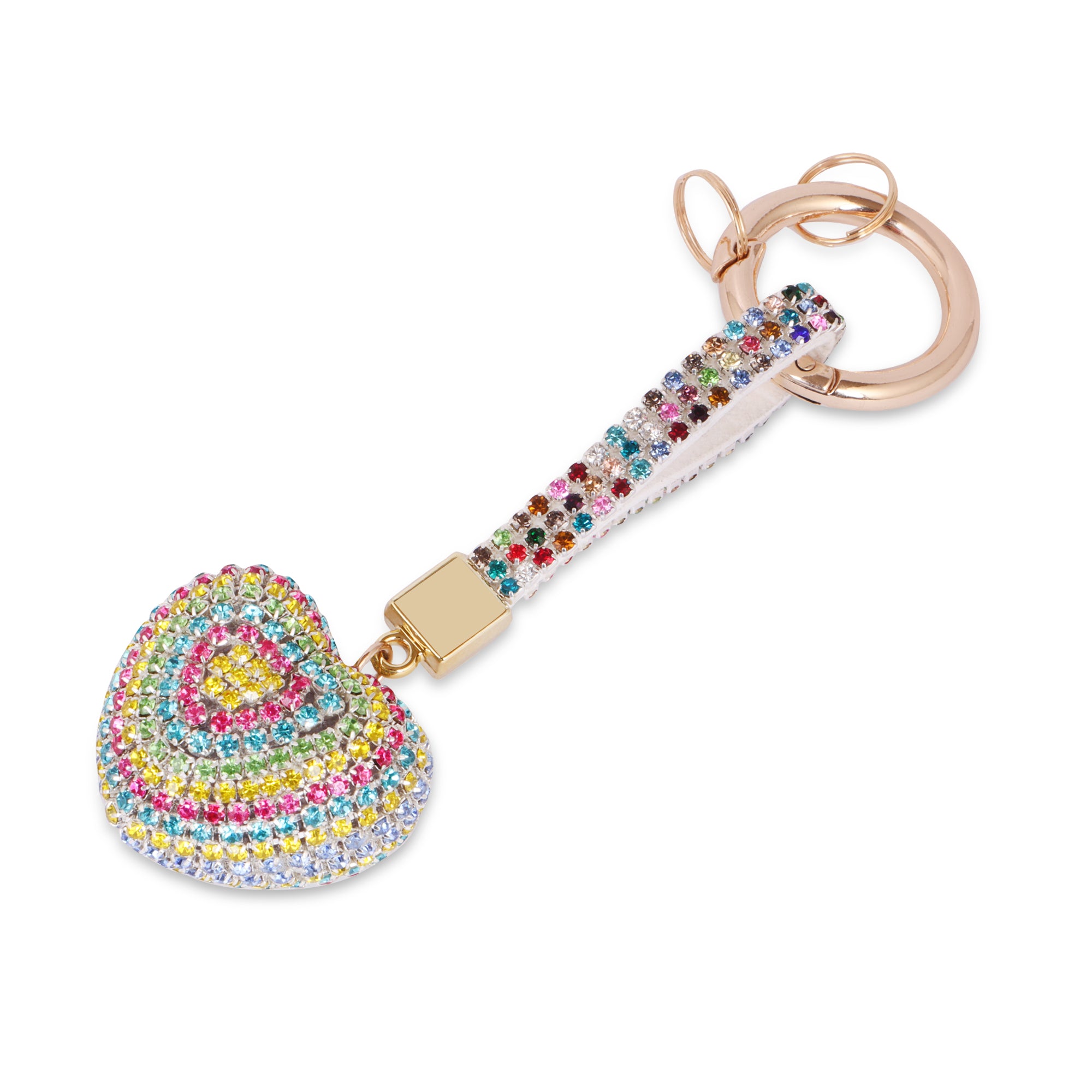 Hamster London Trinkets Love Key Charm Blue