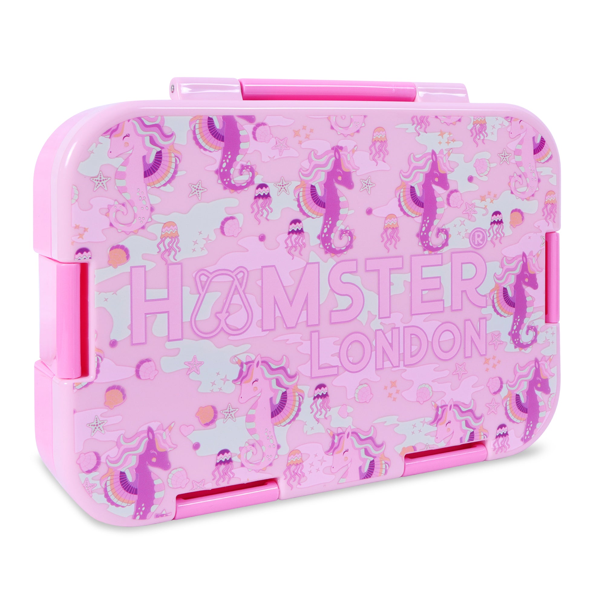 Hamster London Bento Box Perky Unicorn and Sipper Set