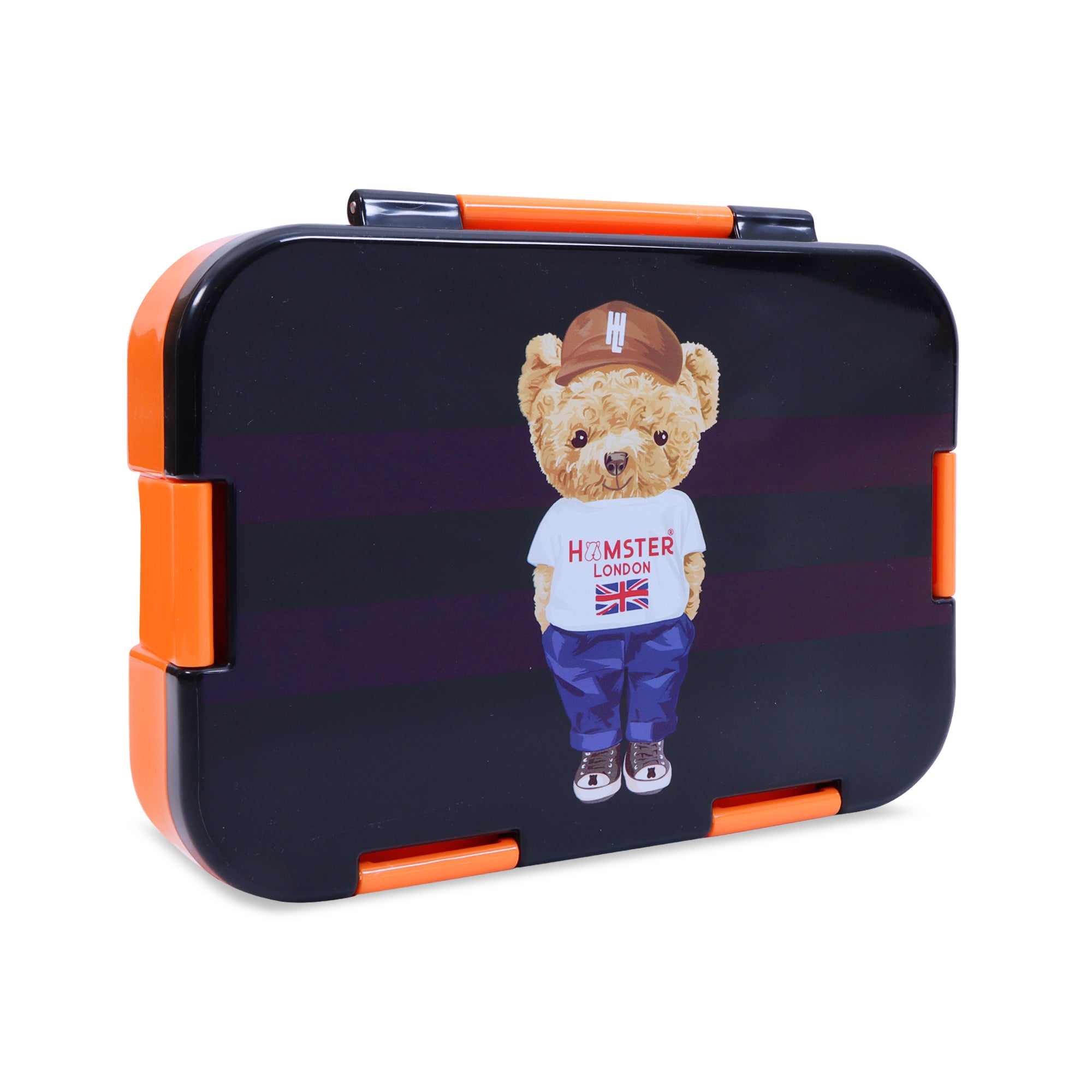 Hamster London Ted Bento Box Dark Blue