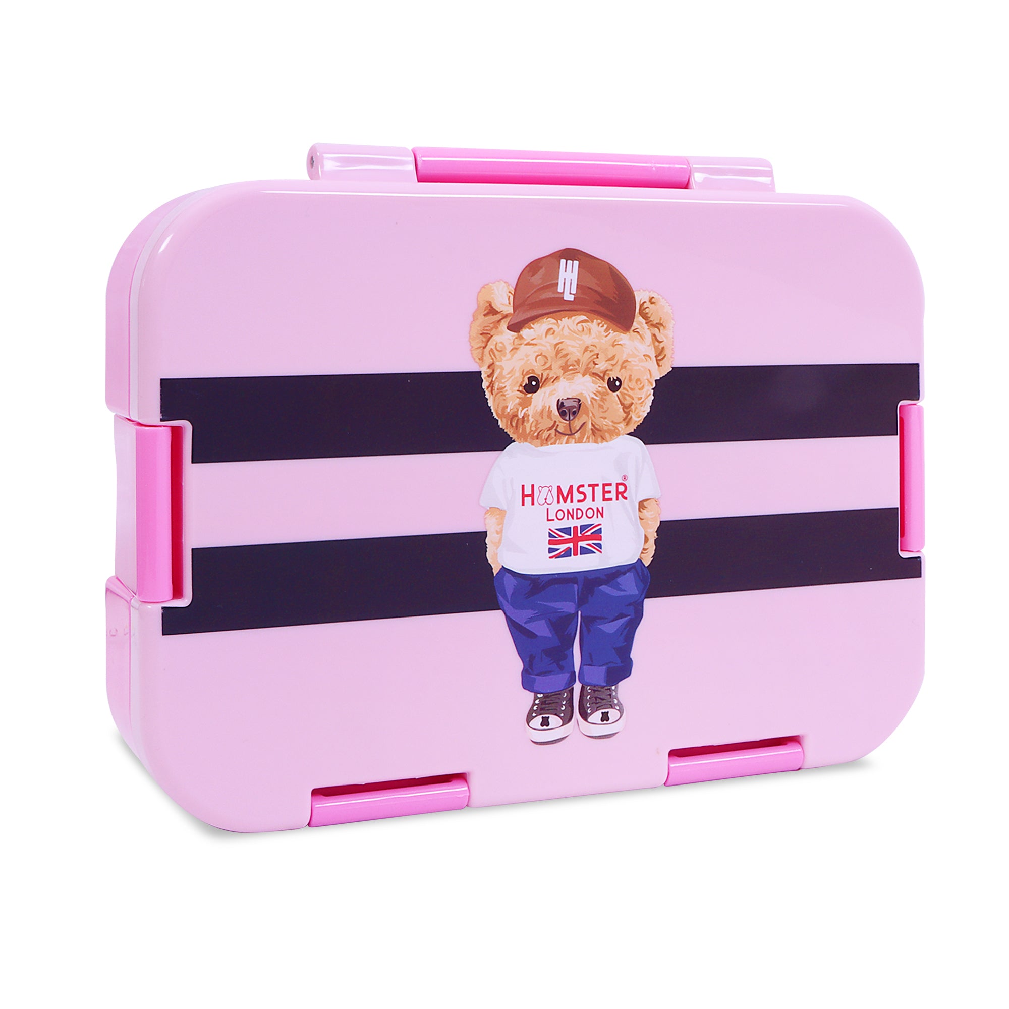 Hamster London Ted H Classic Pink Bento box