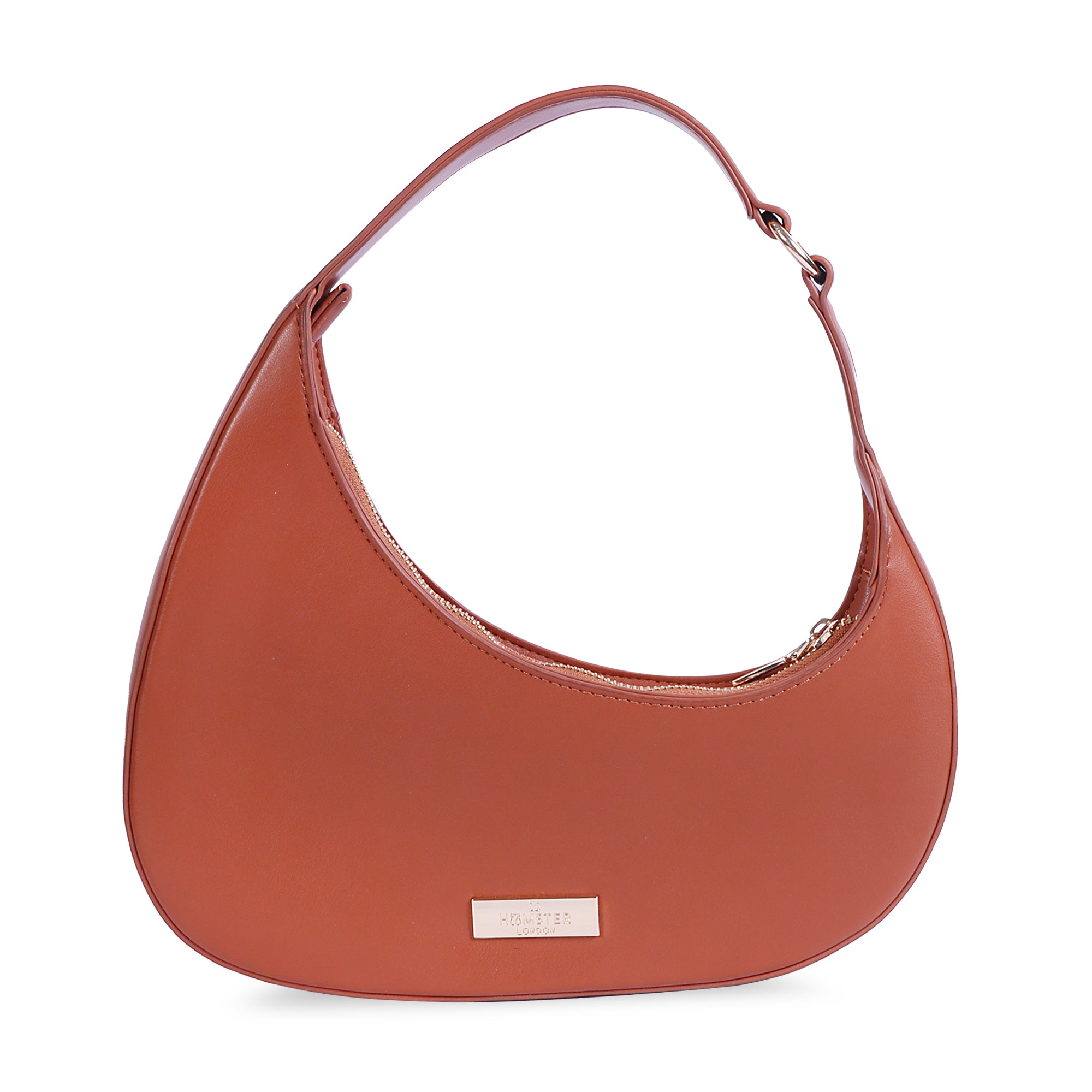 Hamster London Beverley Mia Shoulder Bag Brown