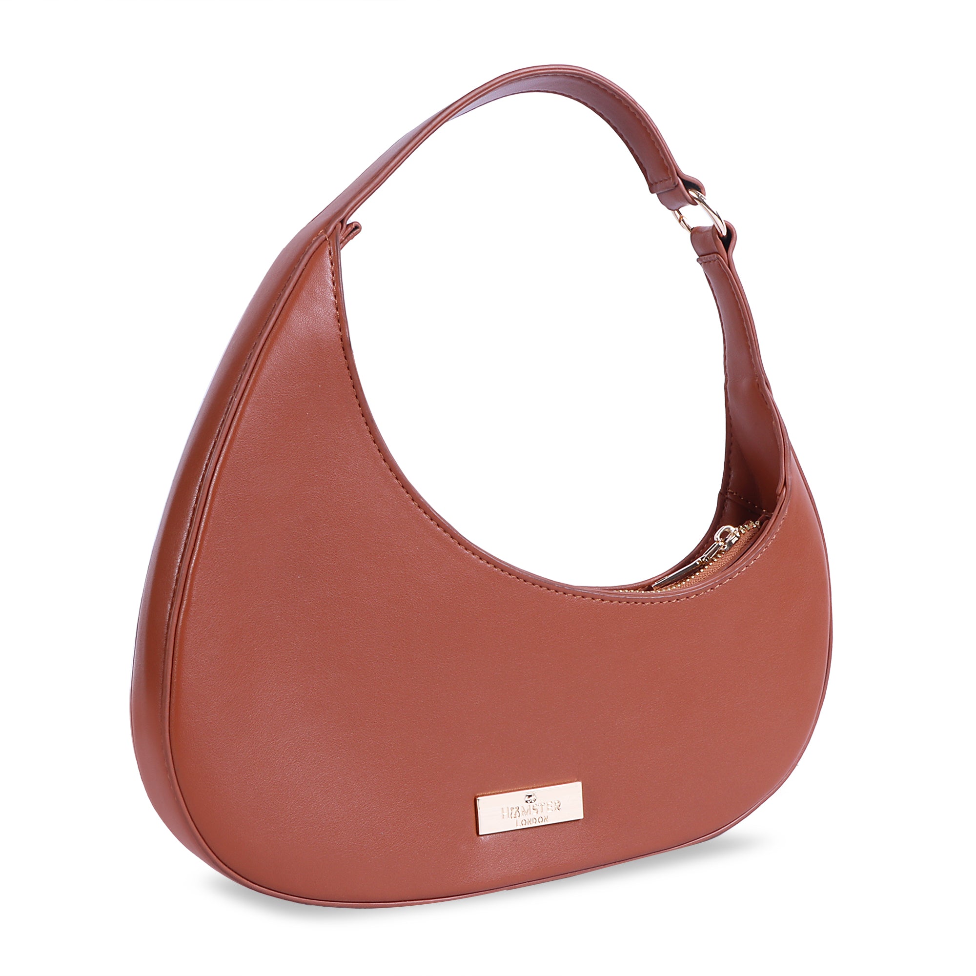 Hamster London Beverley Mia Shoulder Bag Brown