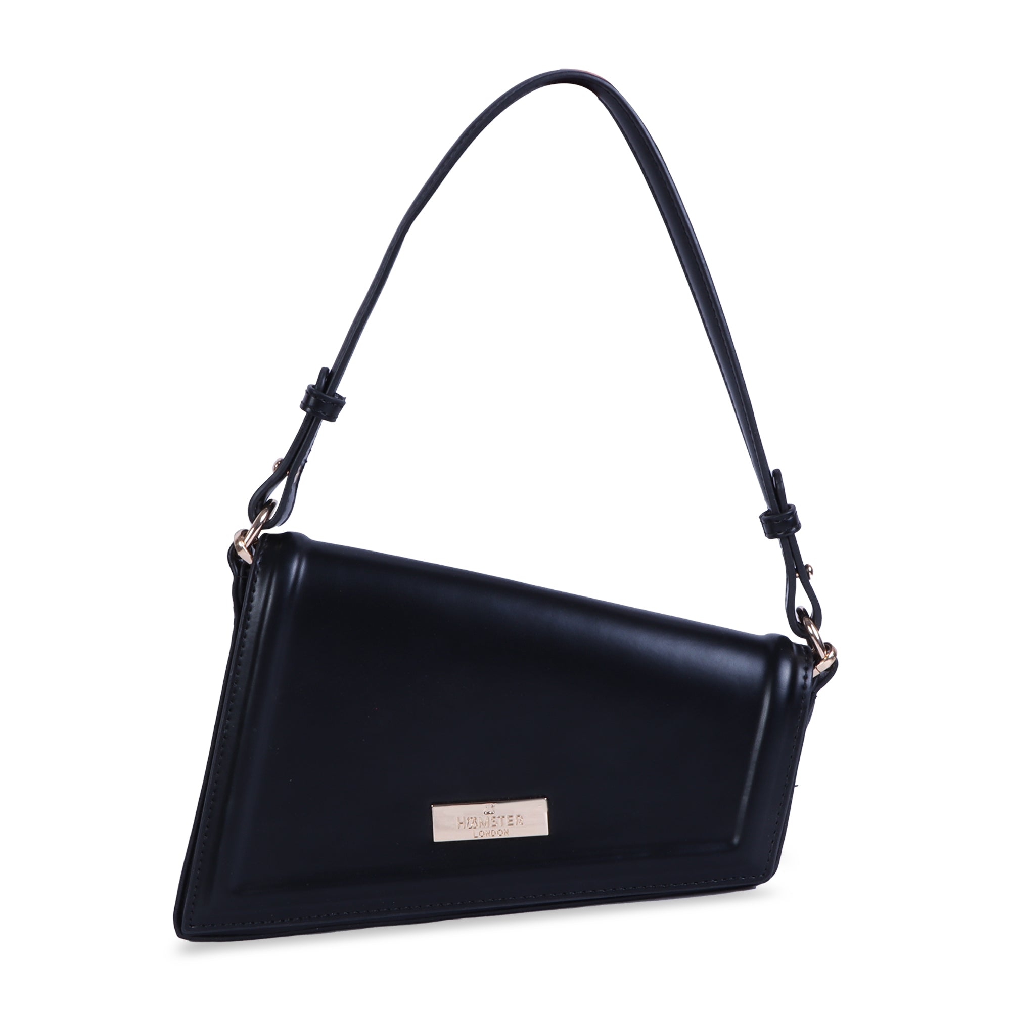 Hamster London Beverley Freefall Shoulder Bag Black