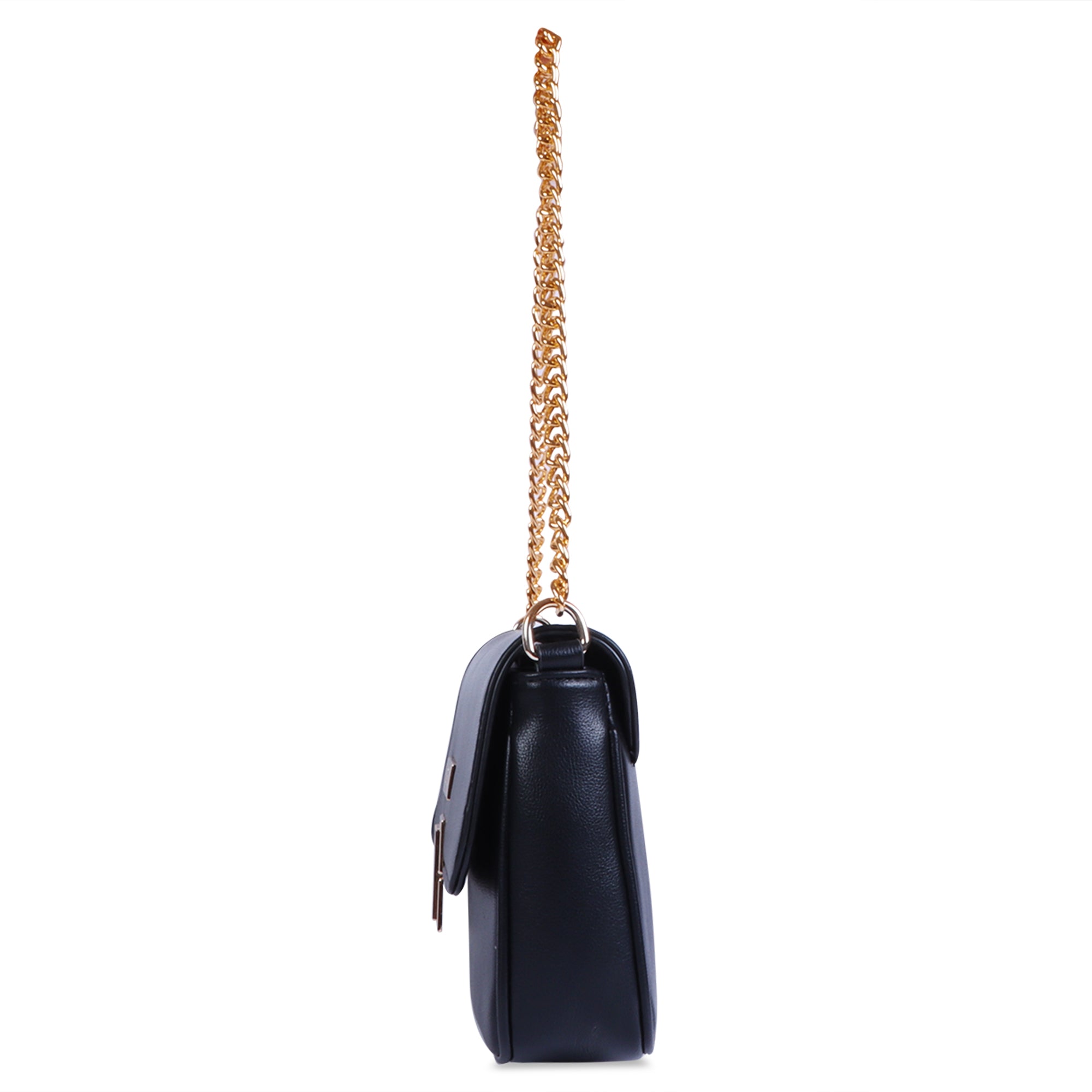 Hamster London Beverley Glow-up Crossbody Bag Black