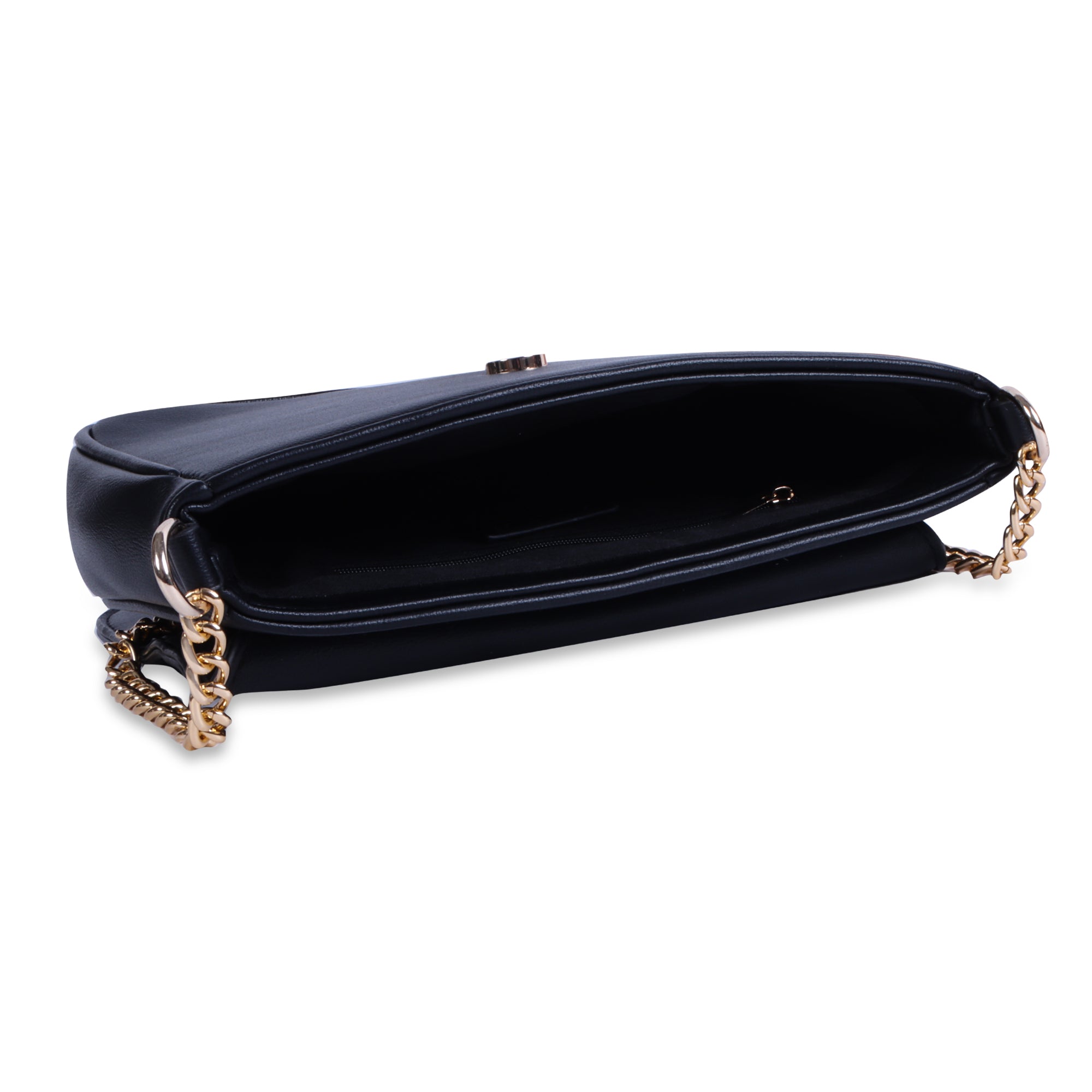 Hamster London Beverley Glow-up Crossbody Bag Black