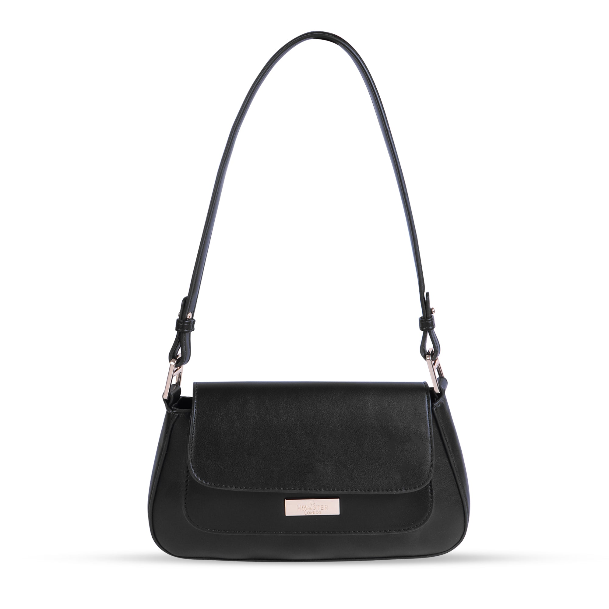 Hamster London Beverley Namo Crossbody Bag Black
