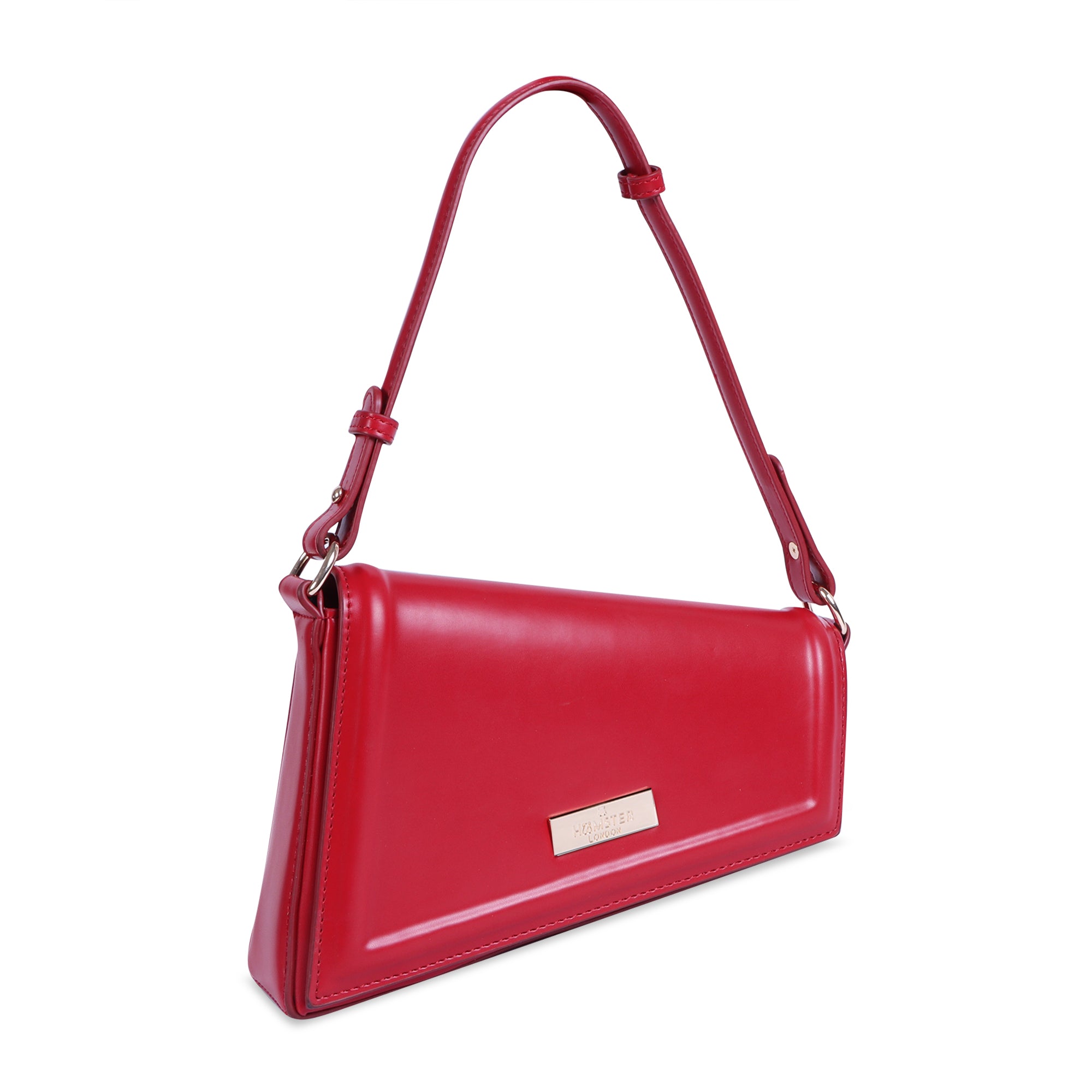 Hamster London Beverley Freefall Shoulder Bag Red