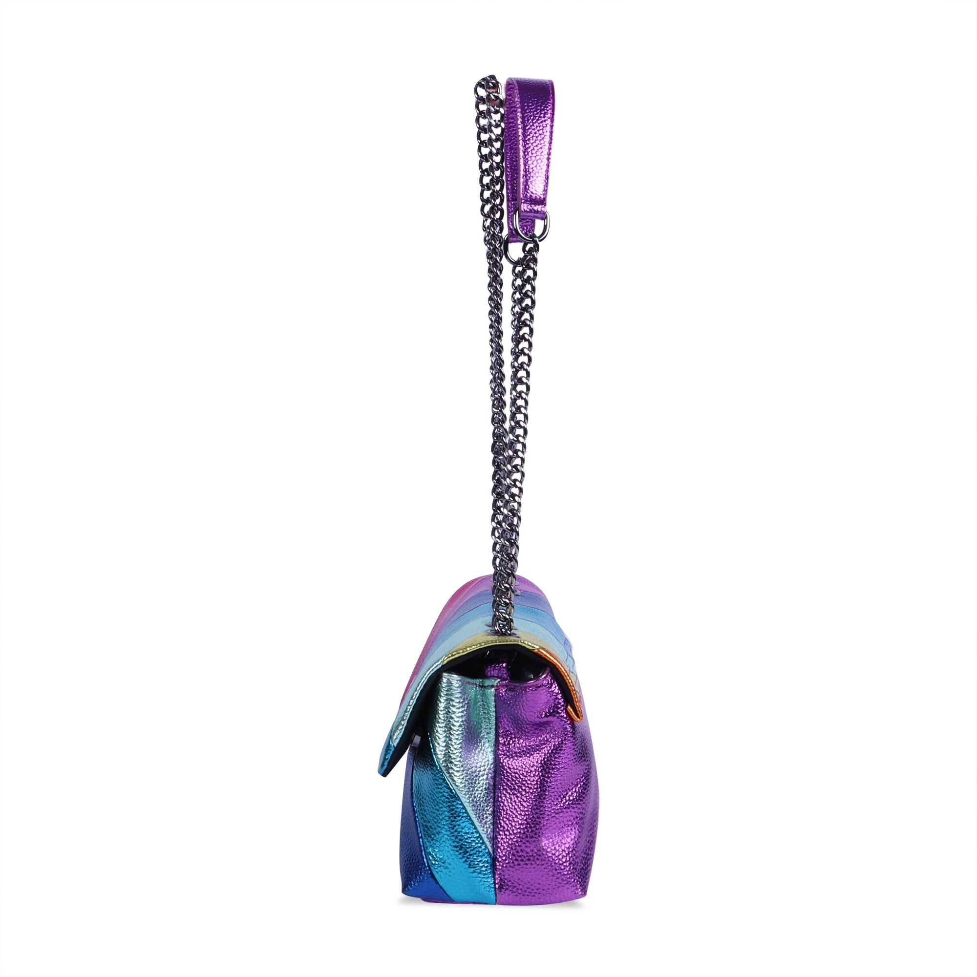 Hamster London Beverley Rainbow Wave Handbag