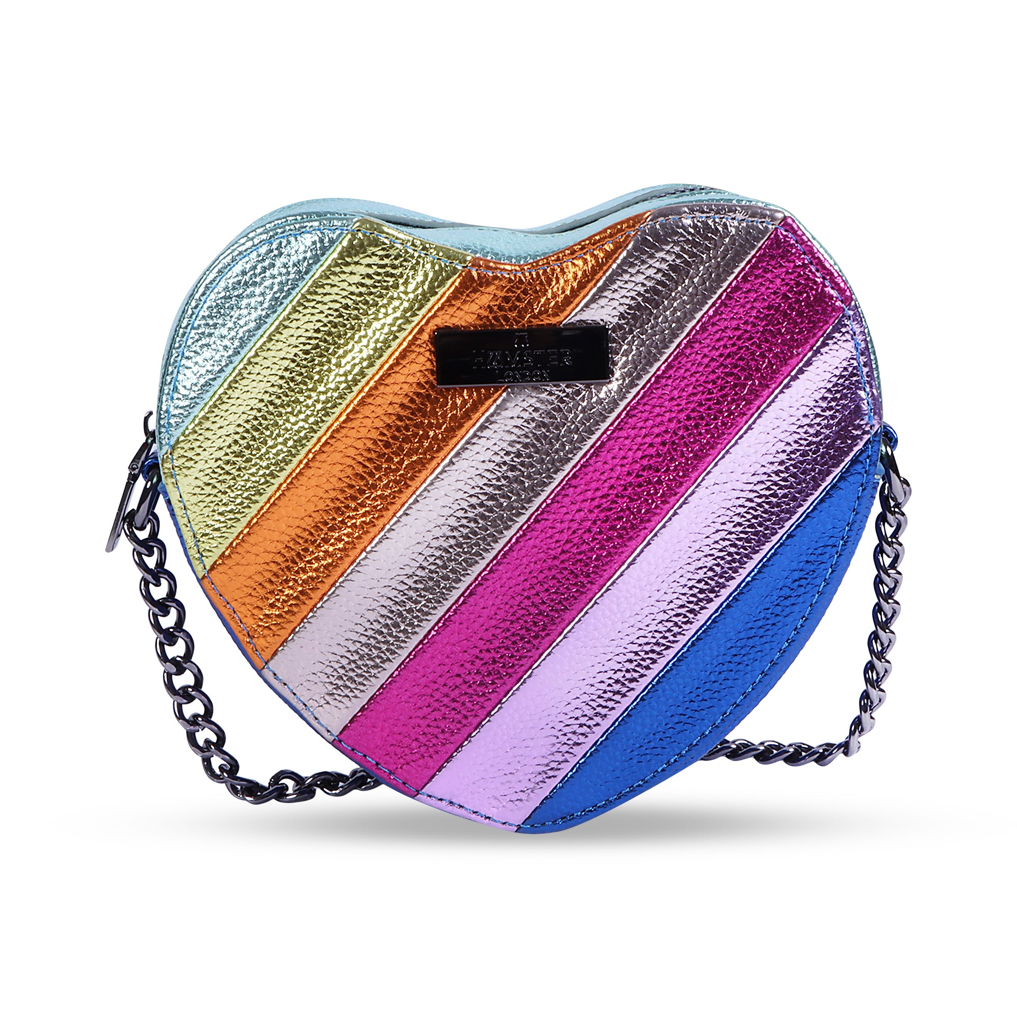 Hamster London Beverley Rainbow Love Crossbody Bag