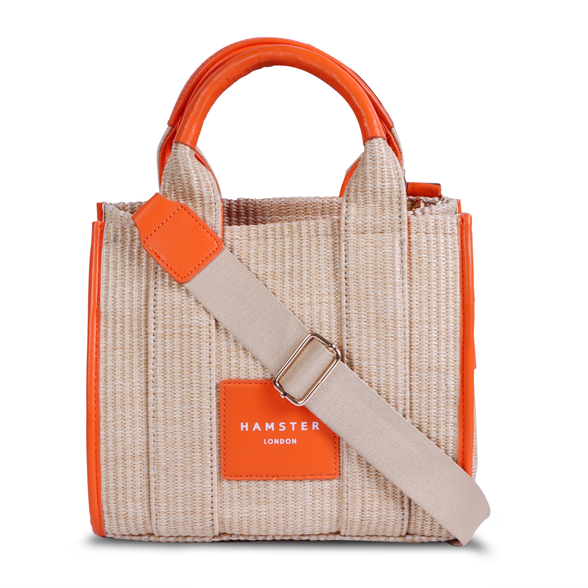 Hamster London Beverley Offshore Tote Bag Orange