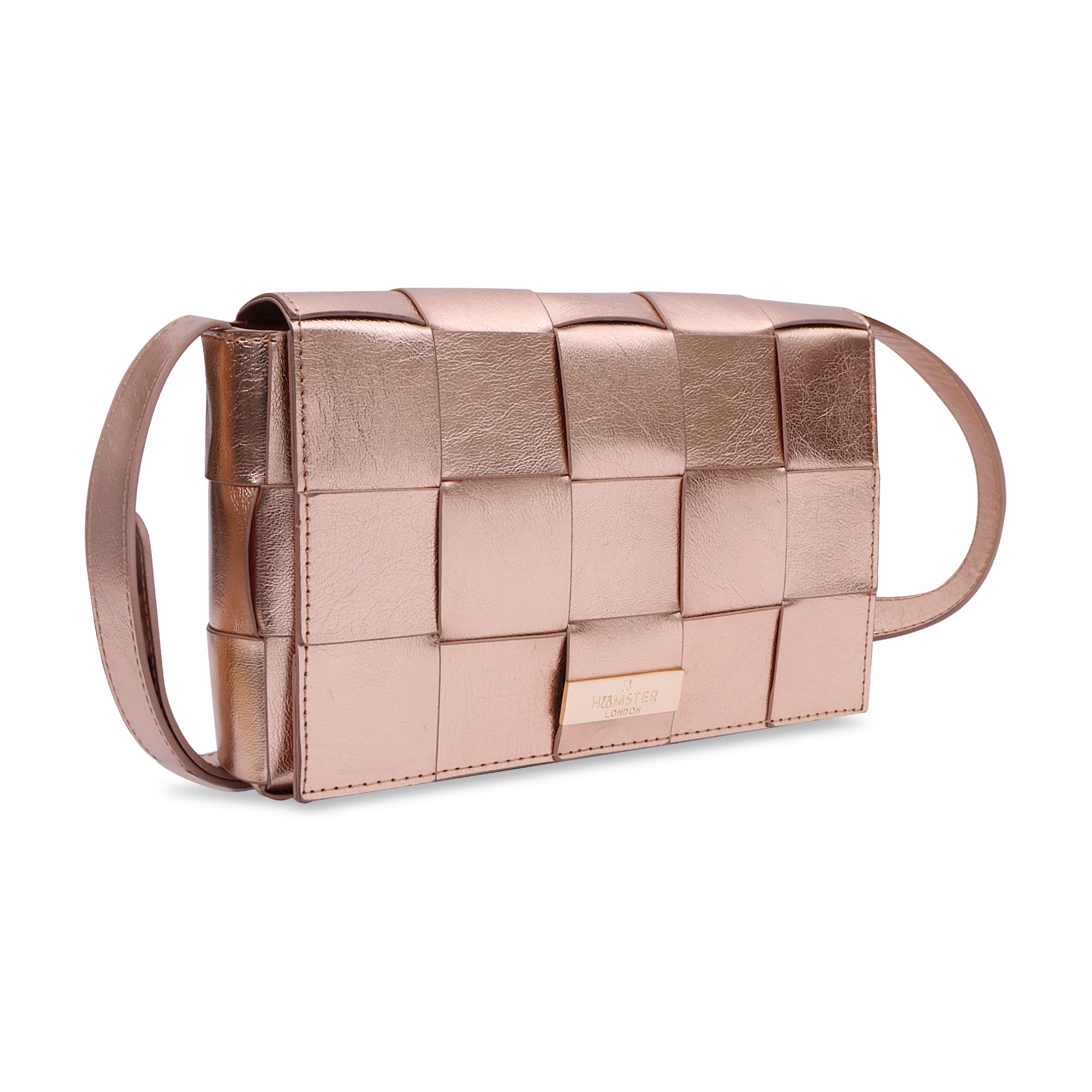 Hamster London Beverley Stellina Crossbody Rose Gold
