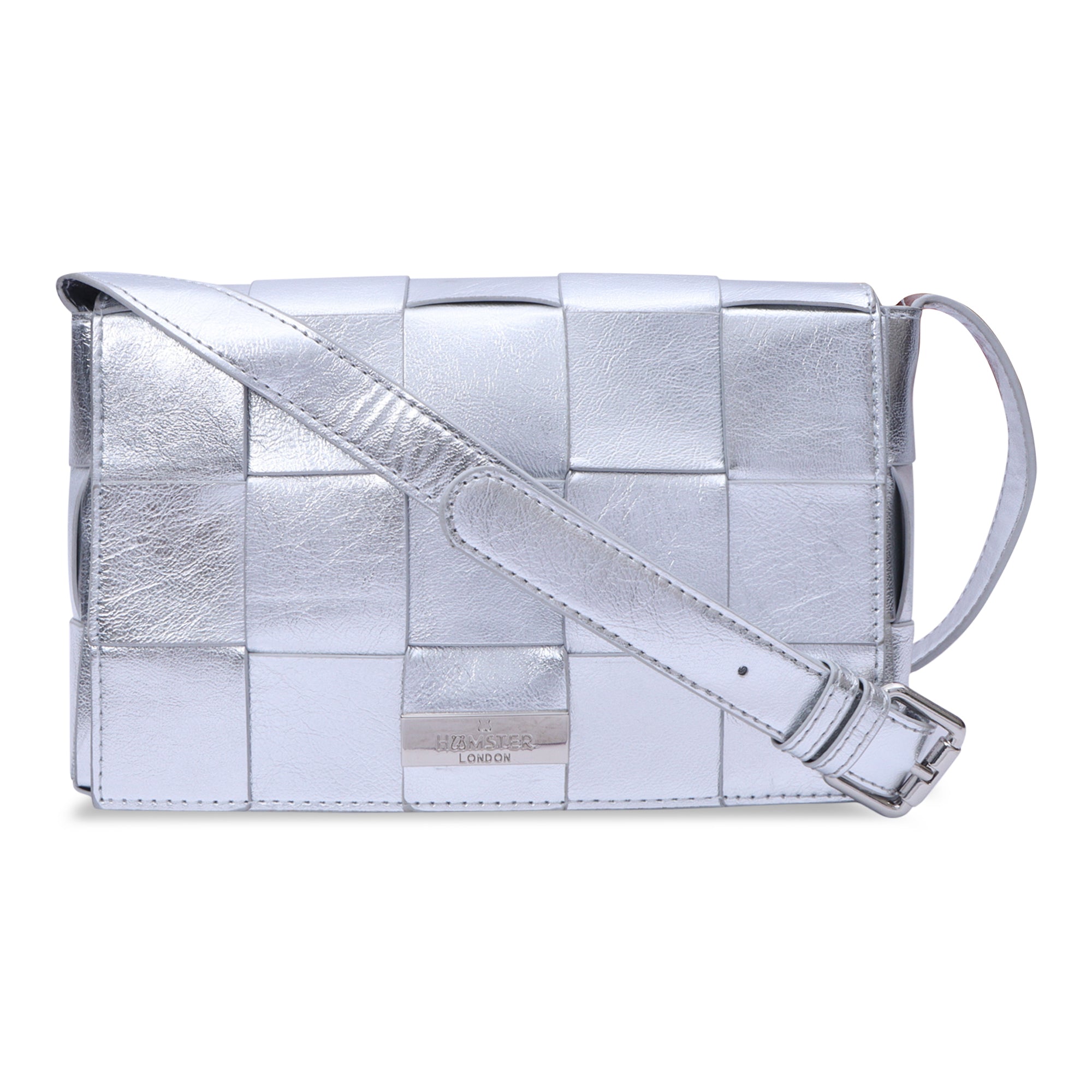 Hamster London Beverley Stellina Crossbody Silver