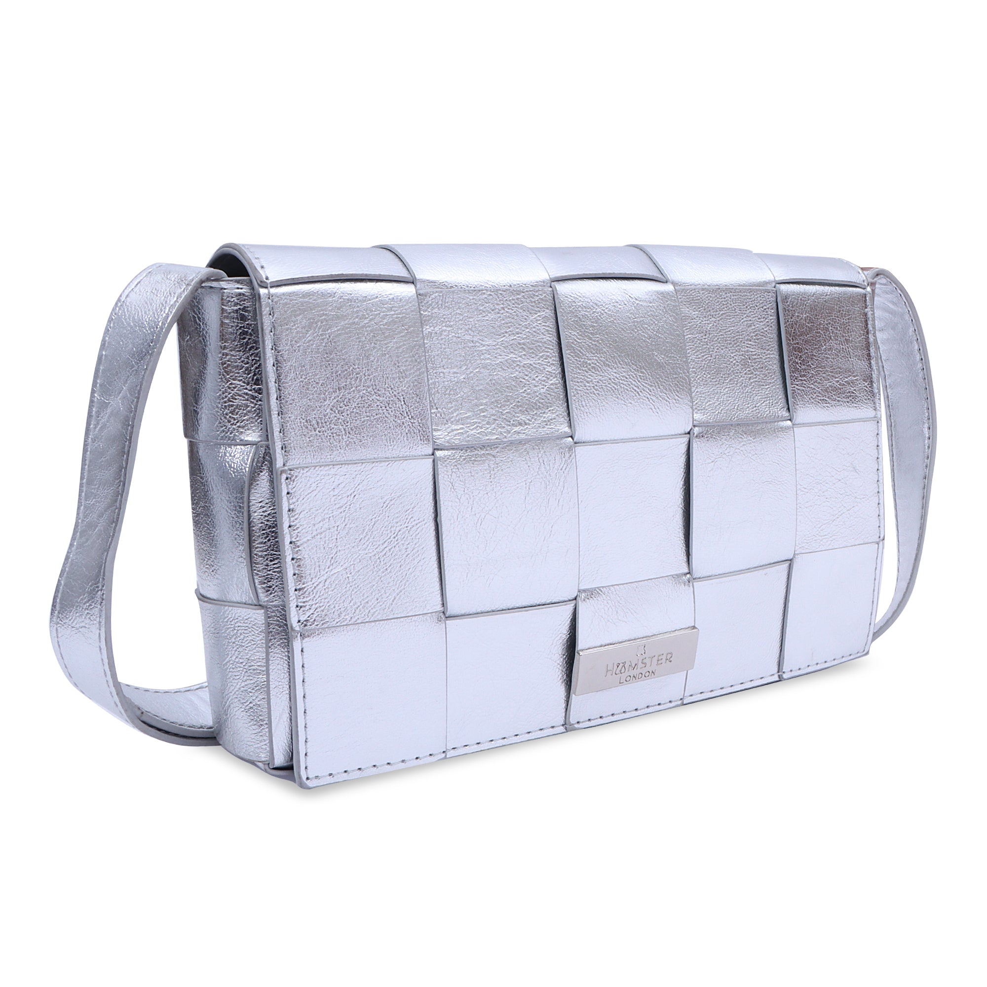Hamster London Beverley Stellina Crossbody Silver