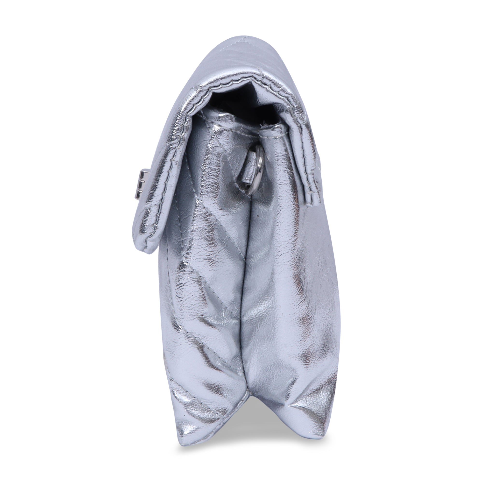 Hamster London Bea Crossbody Bag Silver