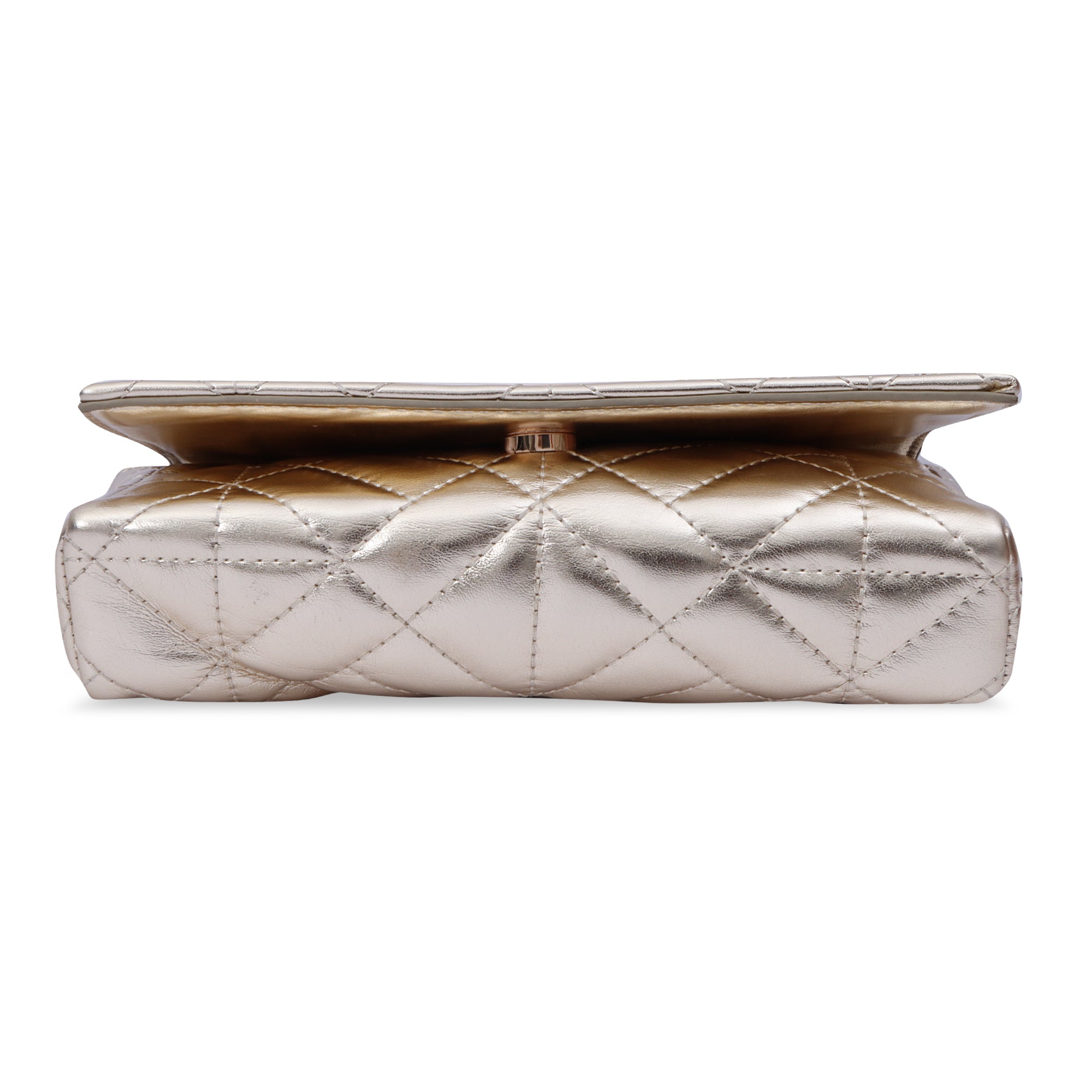 Hamster London Beverley Mosaic Crossbody Gold