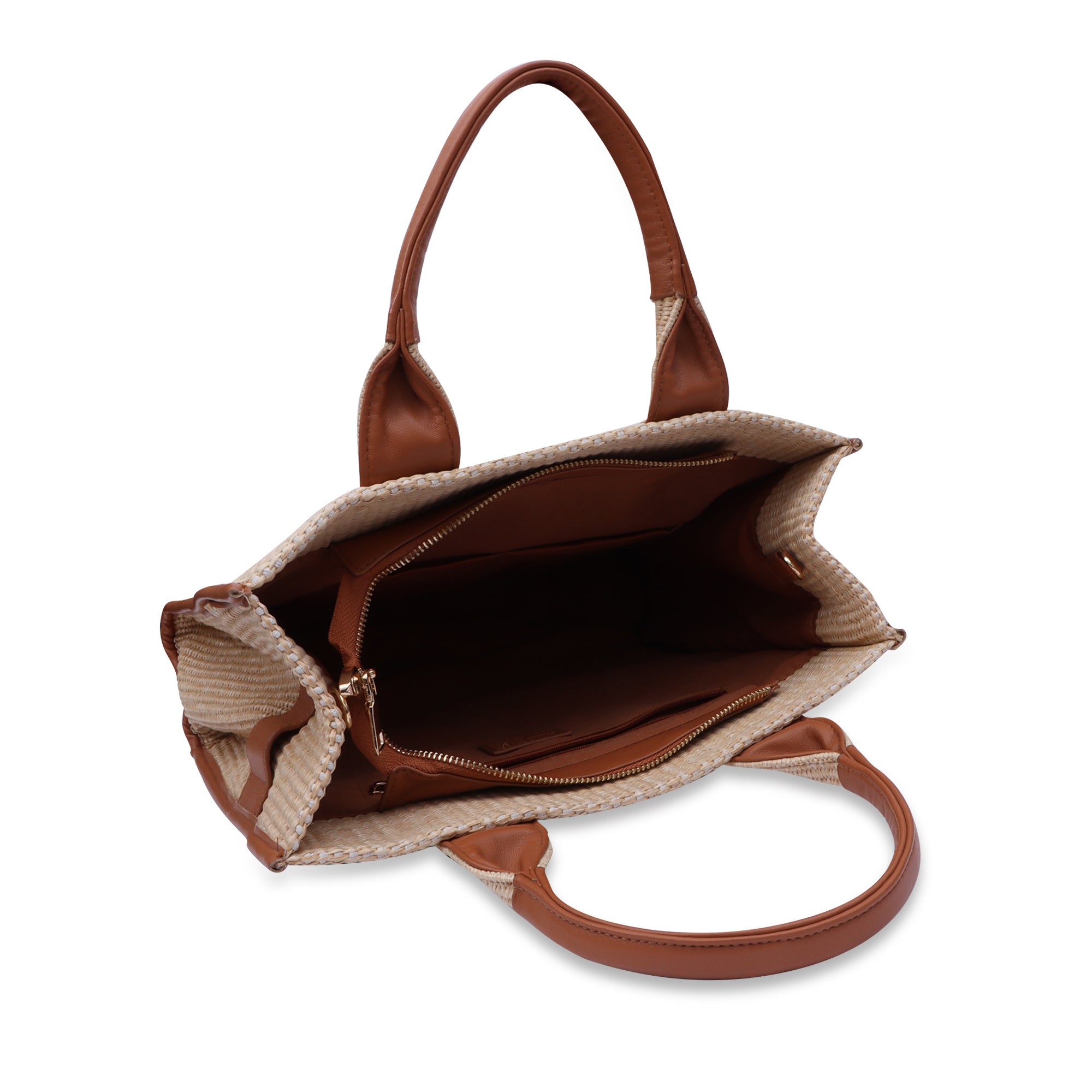 Hamster London Beverley Coastline Tote Bag Brown