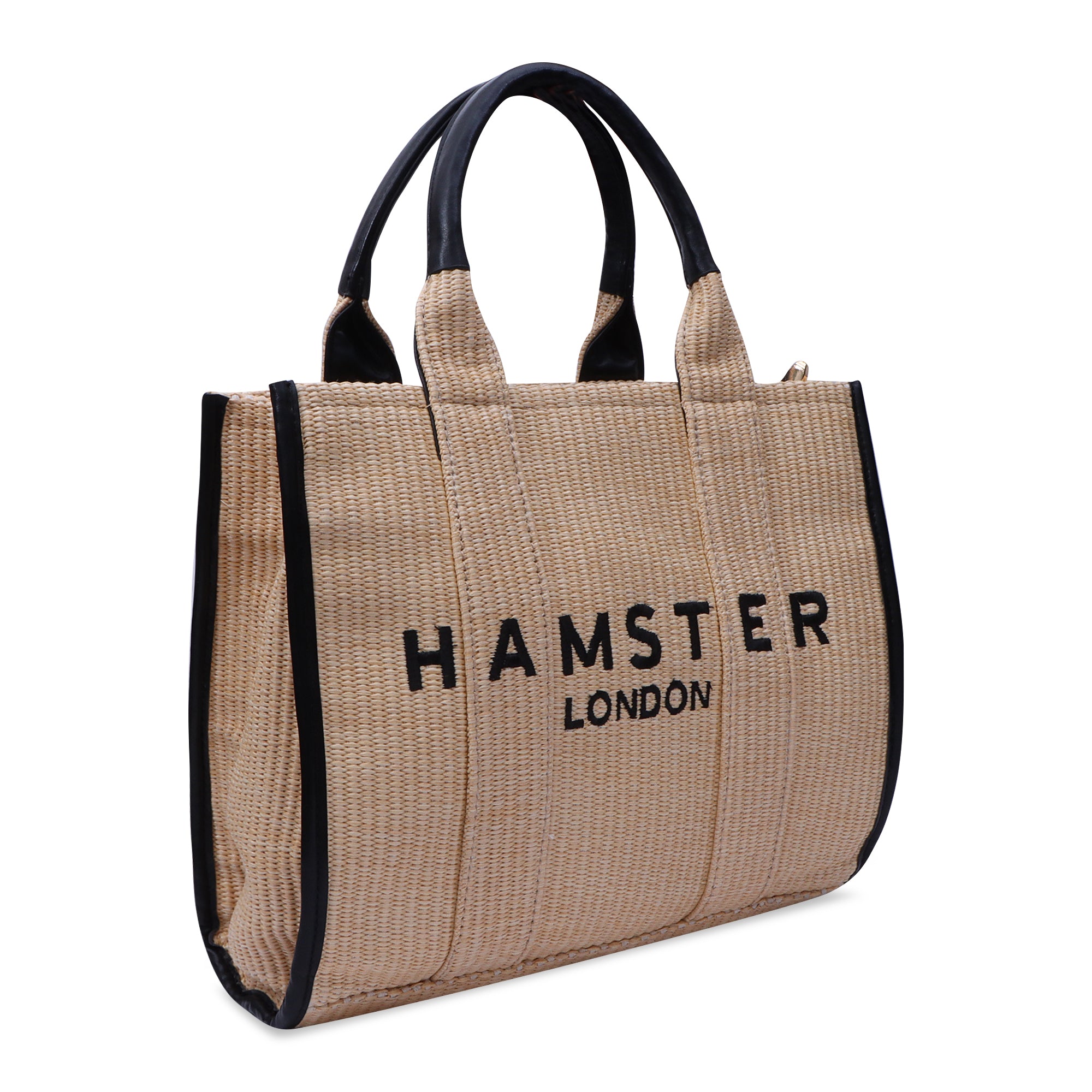 Hamster London Beverley Coastline Tote Bag Black