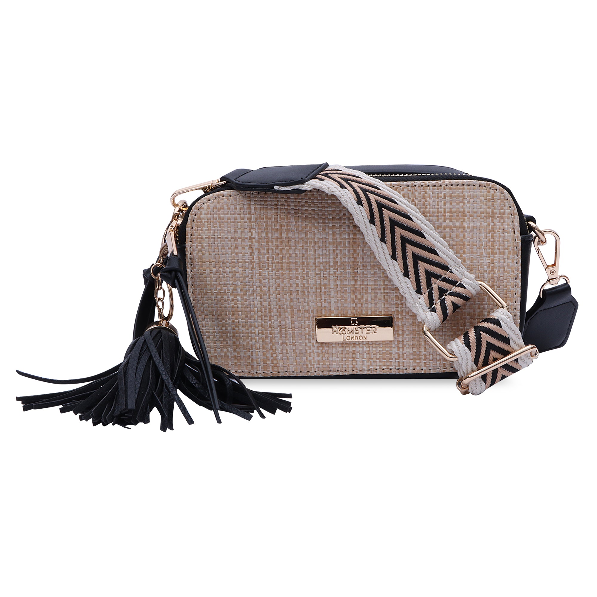 Hamster London Beverley Staycation Crossbody Black