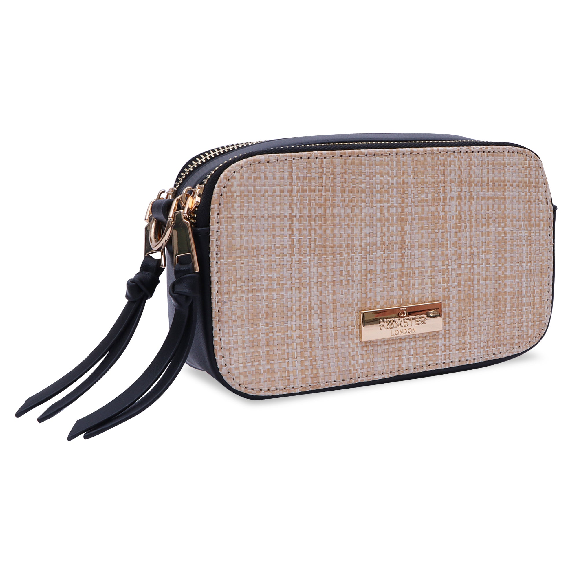 Hamster London Beverley Staycation Crossbody Black