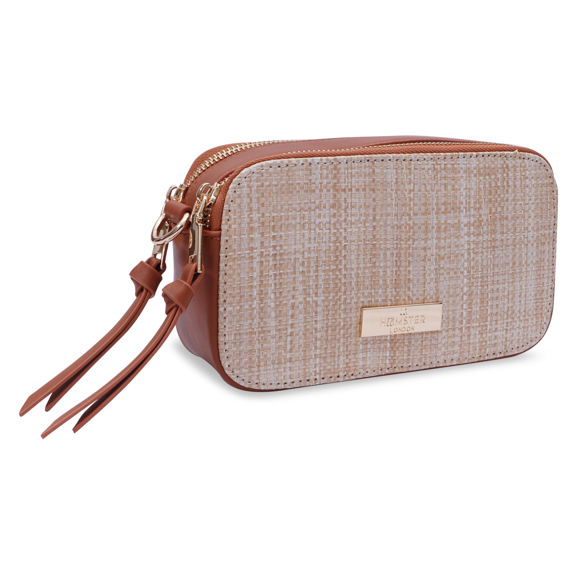 Hamster London Beverley Staycation Crossbody Brown