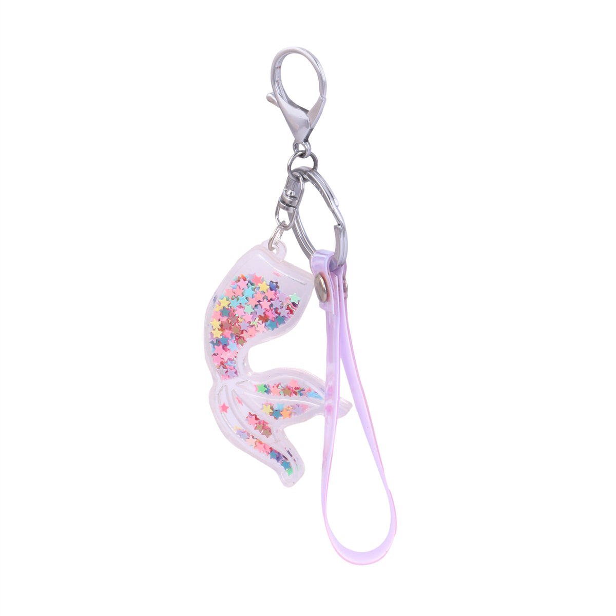 Hamster London Confetti Charm Keychain