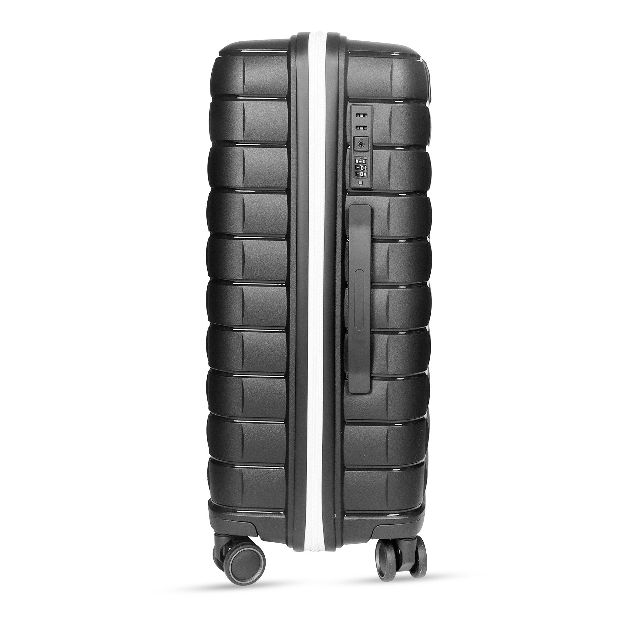 Hamster London Zero Weight Luggage Black – Combo Set (24in + 20in)