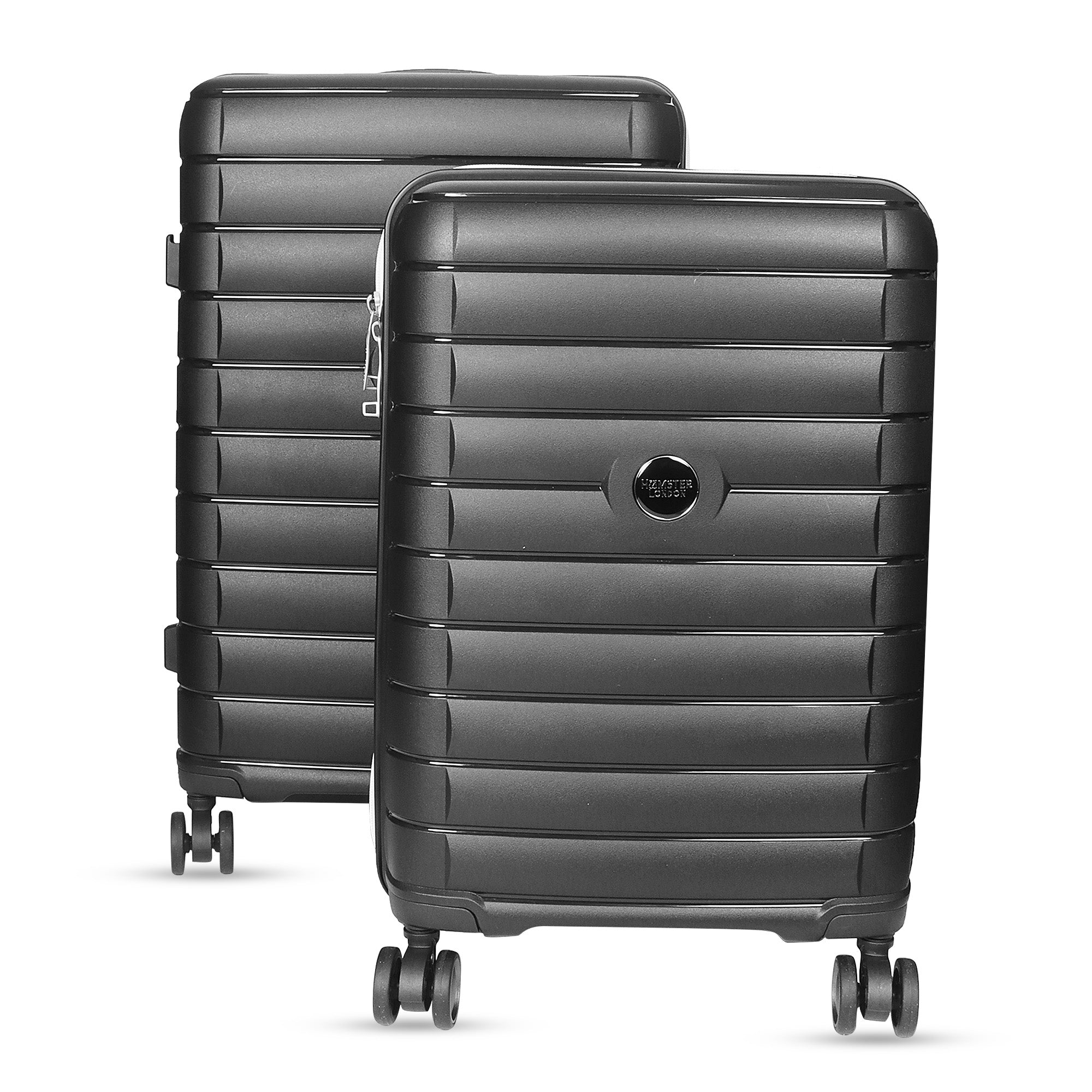 Hamster London Zero Weight Luggage Black – Combo Set (24in + 20in)