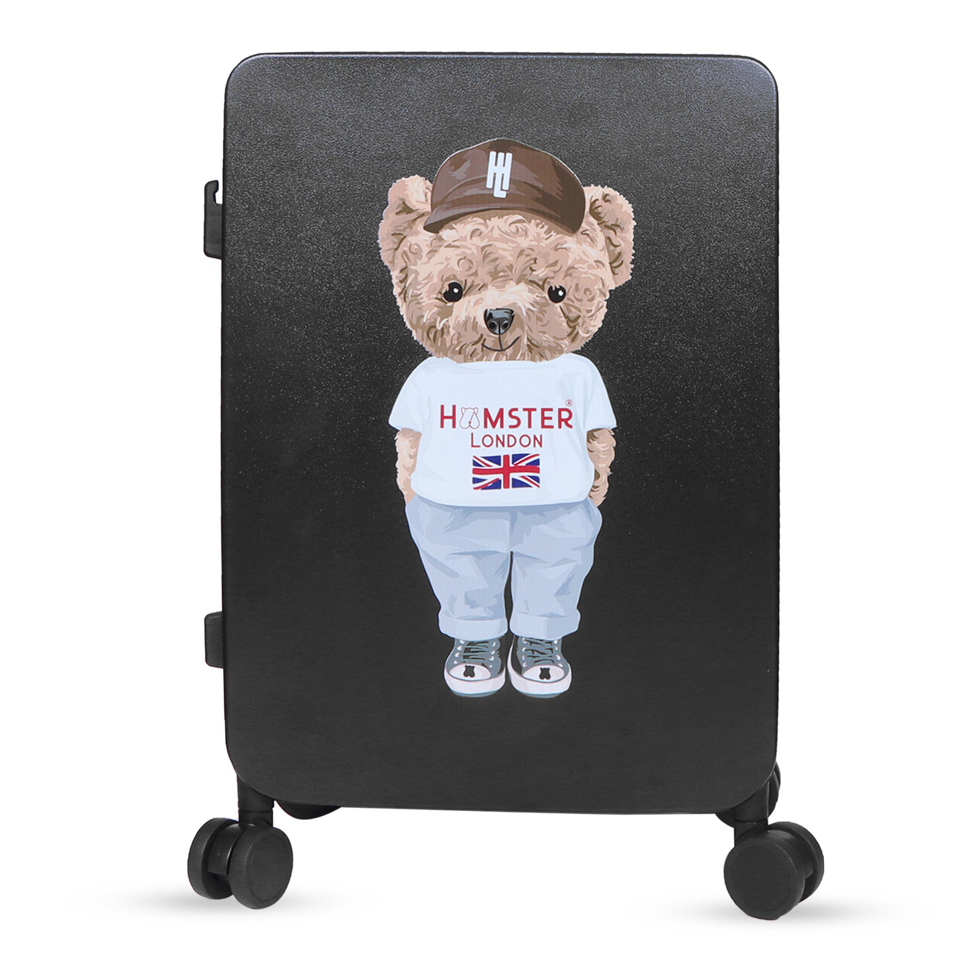Hamster London Ted H Luggage Combo Black – 20in + 14in