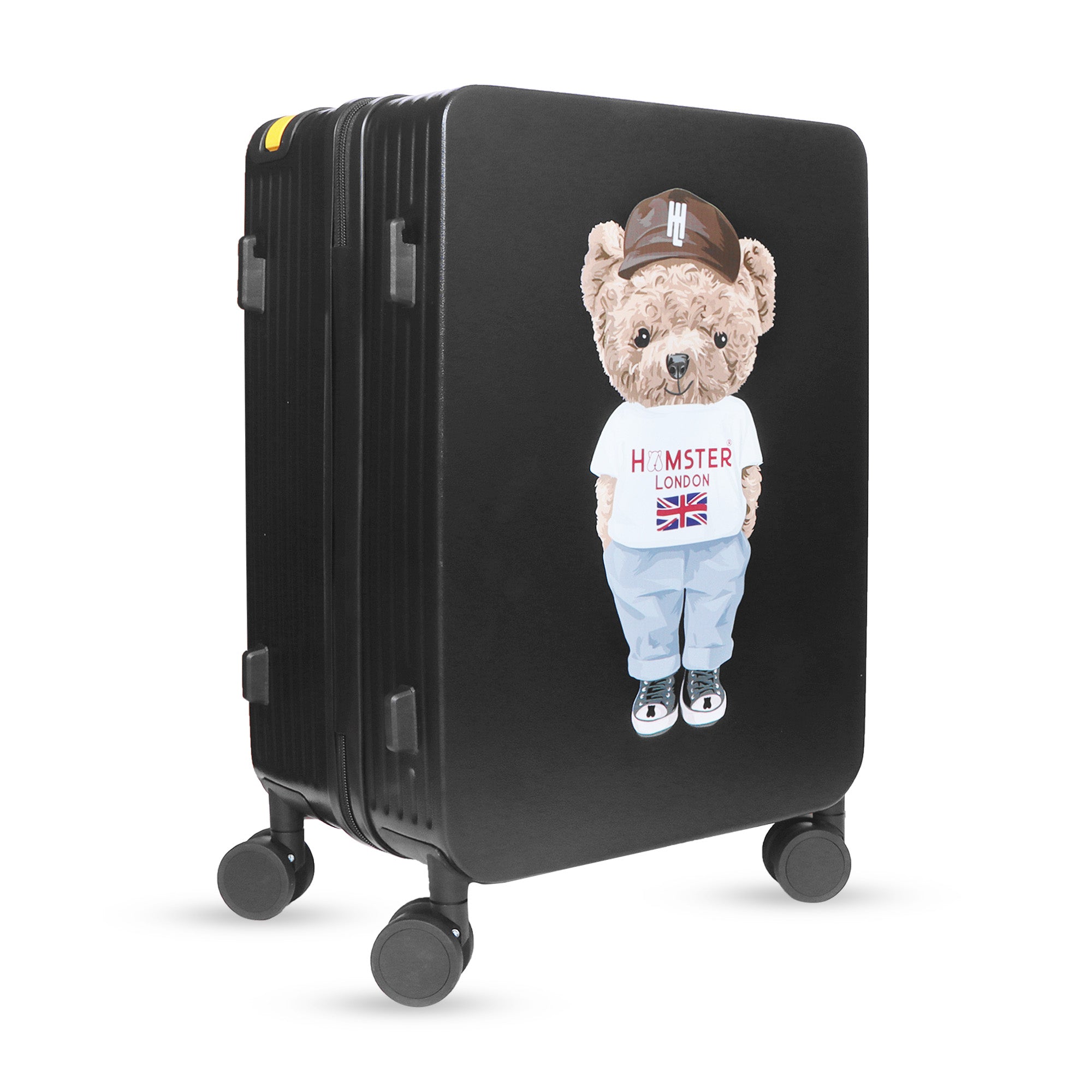 Hamster London Ted H Luggage Combo Black – 20in + 14in