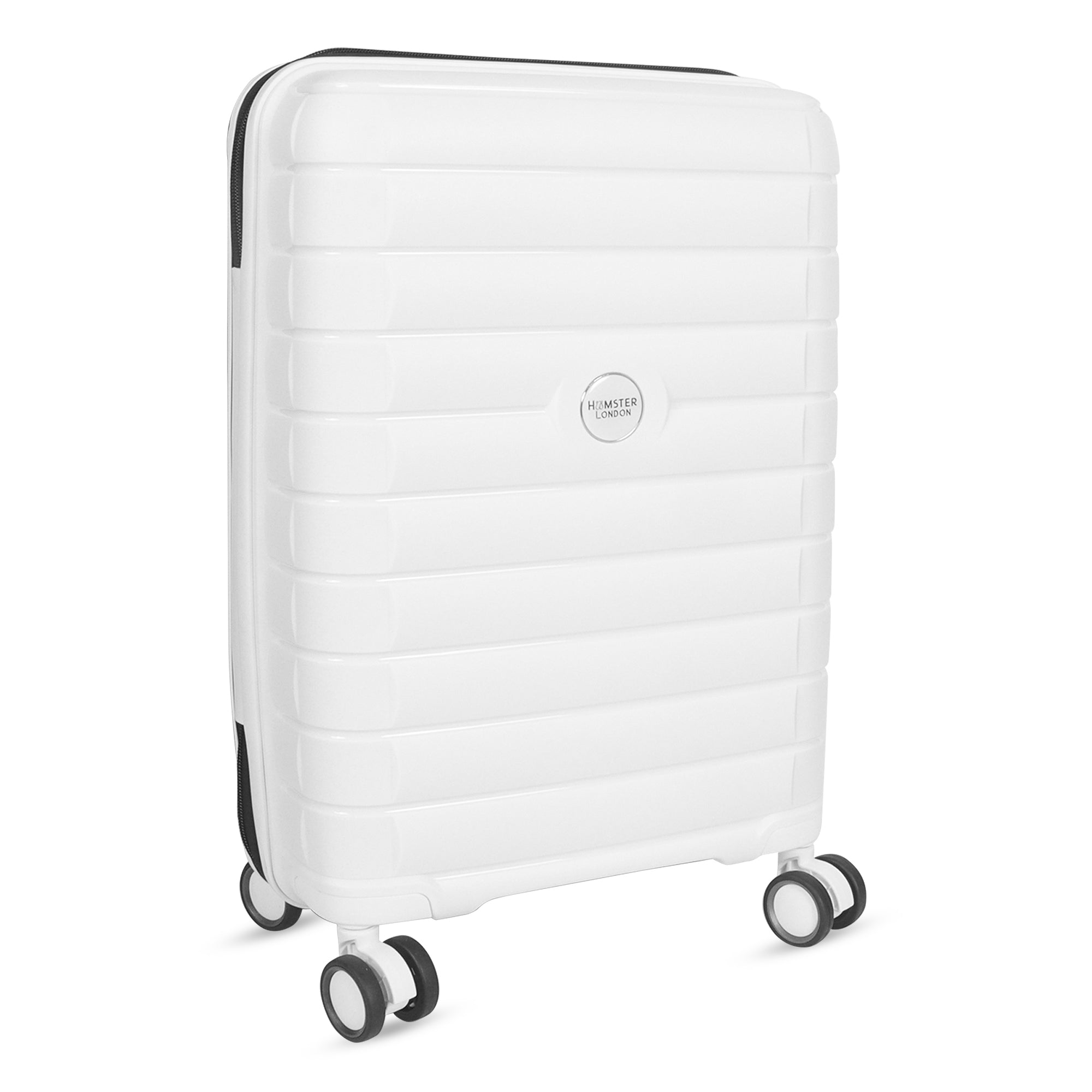 Hamster London Zero Weight Luggage White – Combo Set (24in + 20in)