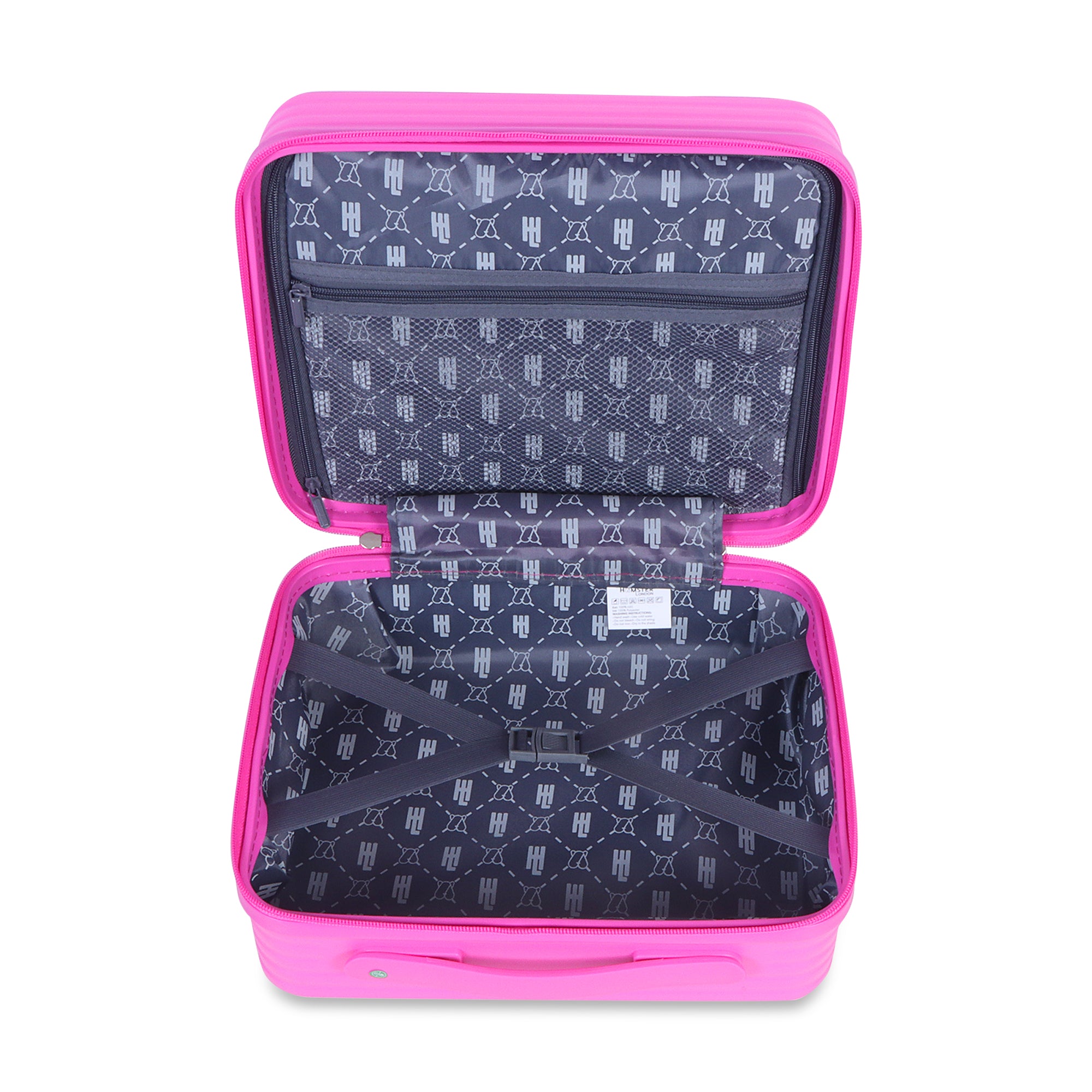 Hamster London Ted H Luggage Combo Hot Pink – 20in + 14in