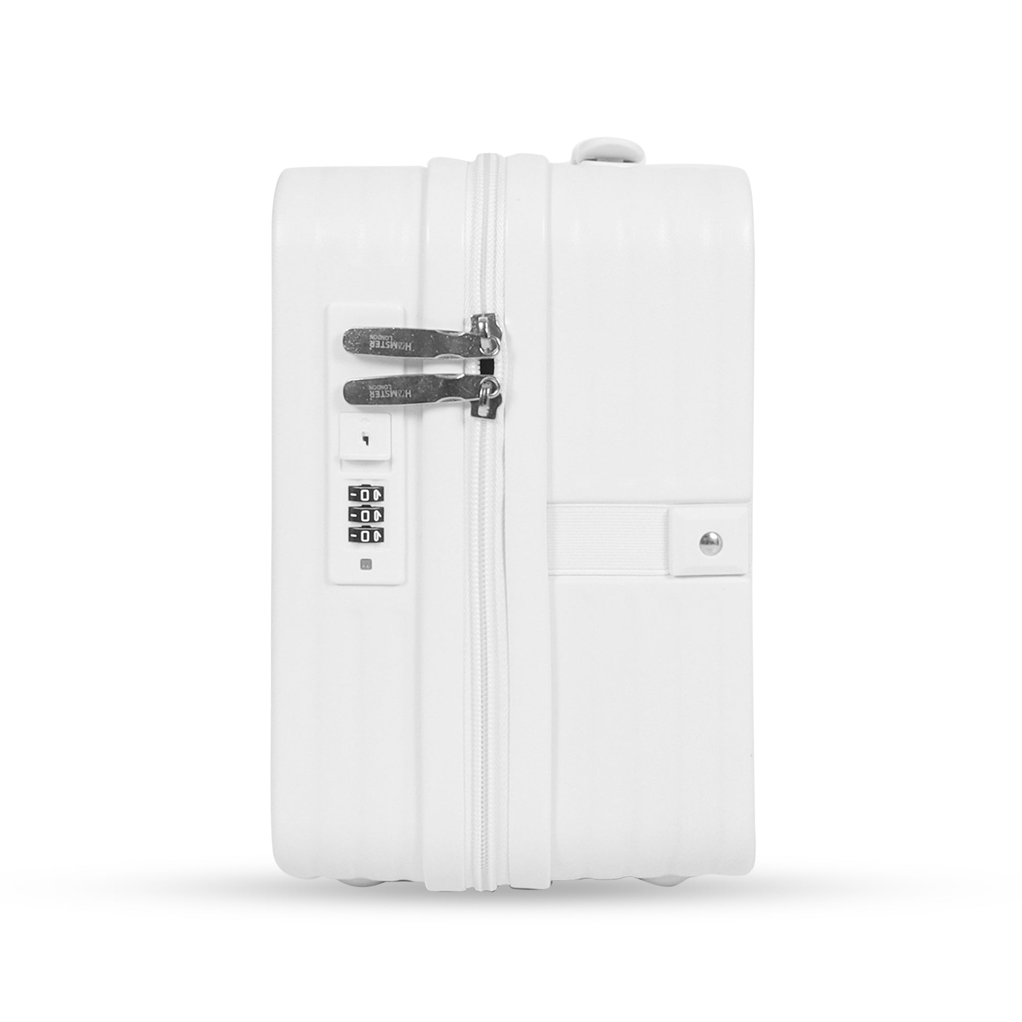 Hamster London Ted H Holiday Luggage White 14in (Hand Carry)