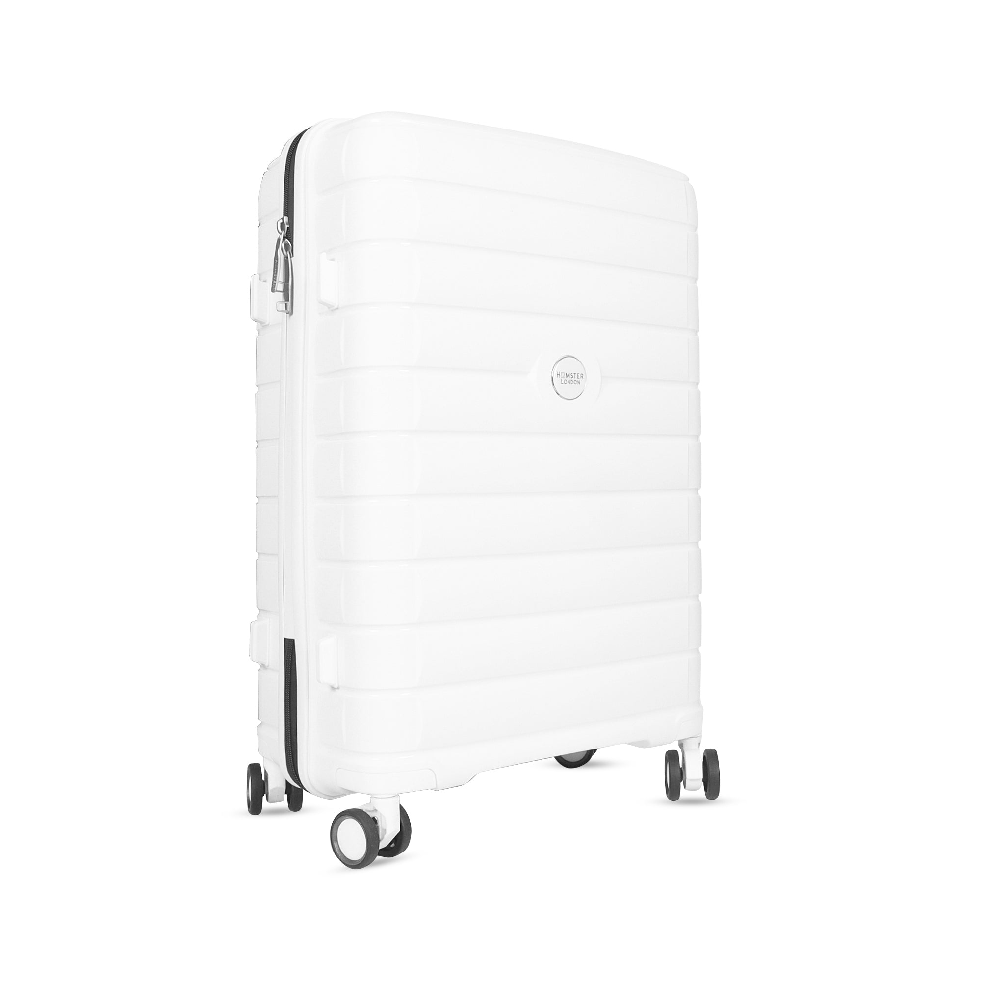 Hamster London Zero Weight Luggage White – Combo Set (24in + 20in)