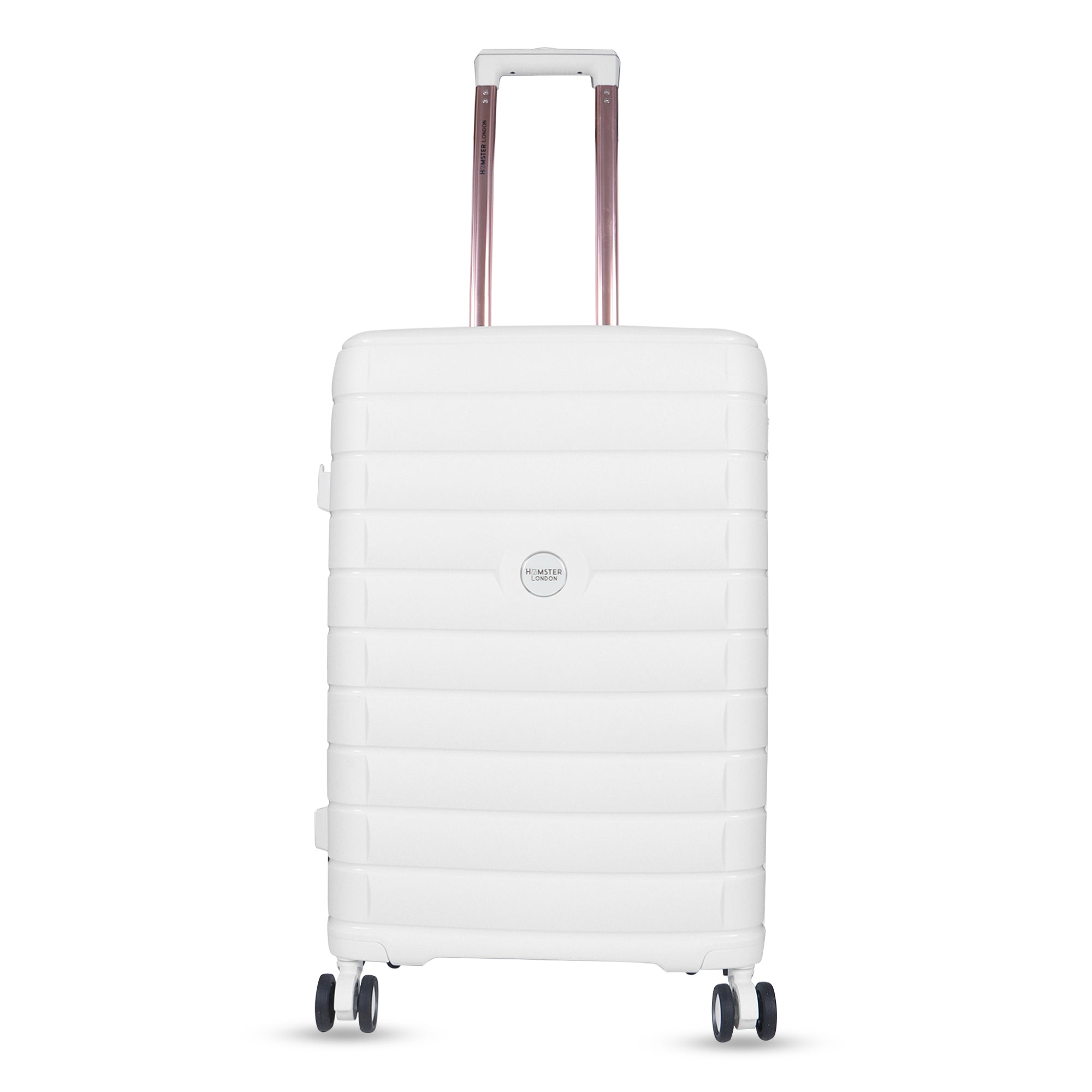 Hamster London Zero Weight Luggage White 24in