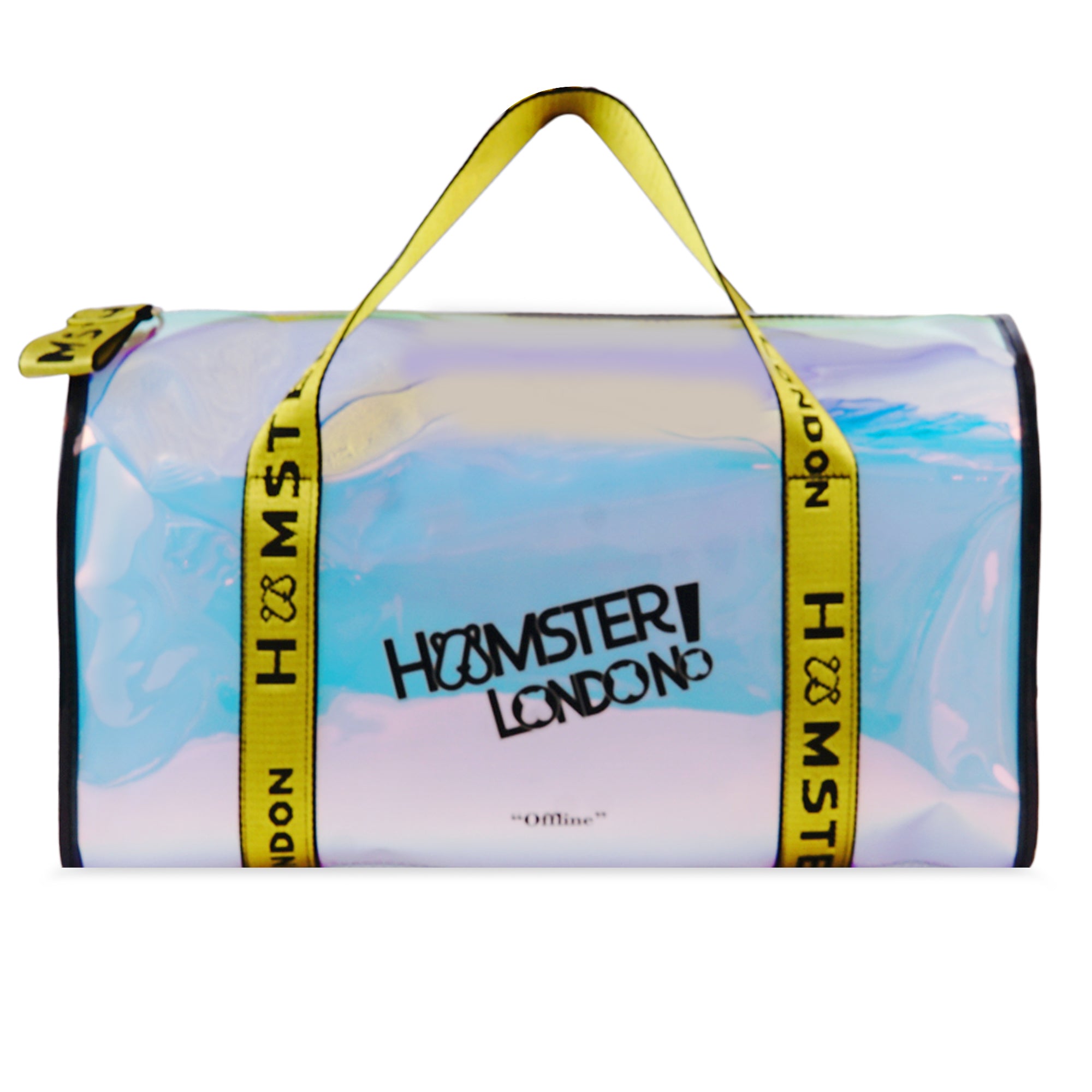 Hamster London Ultimate Silver Sneakers With Offline Duffle Bag