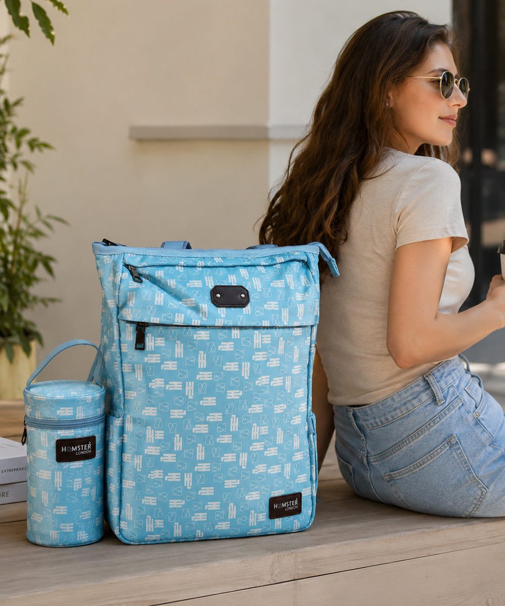 Hamster London Classic All-In-One Bag Blue