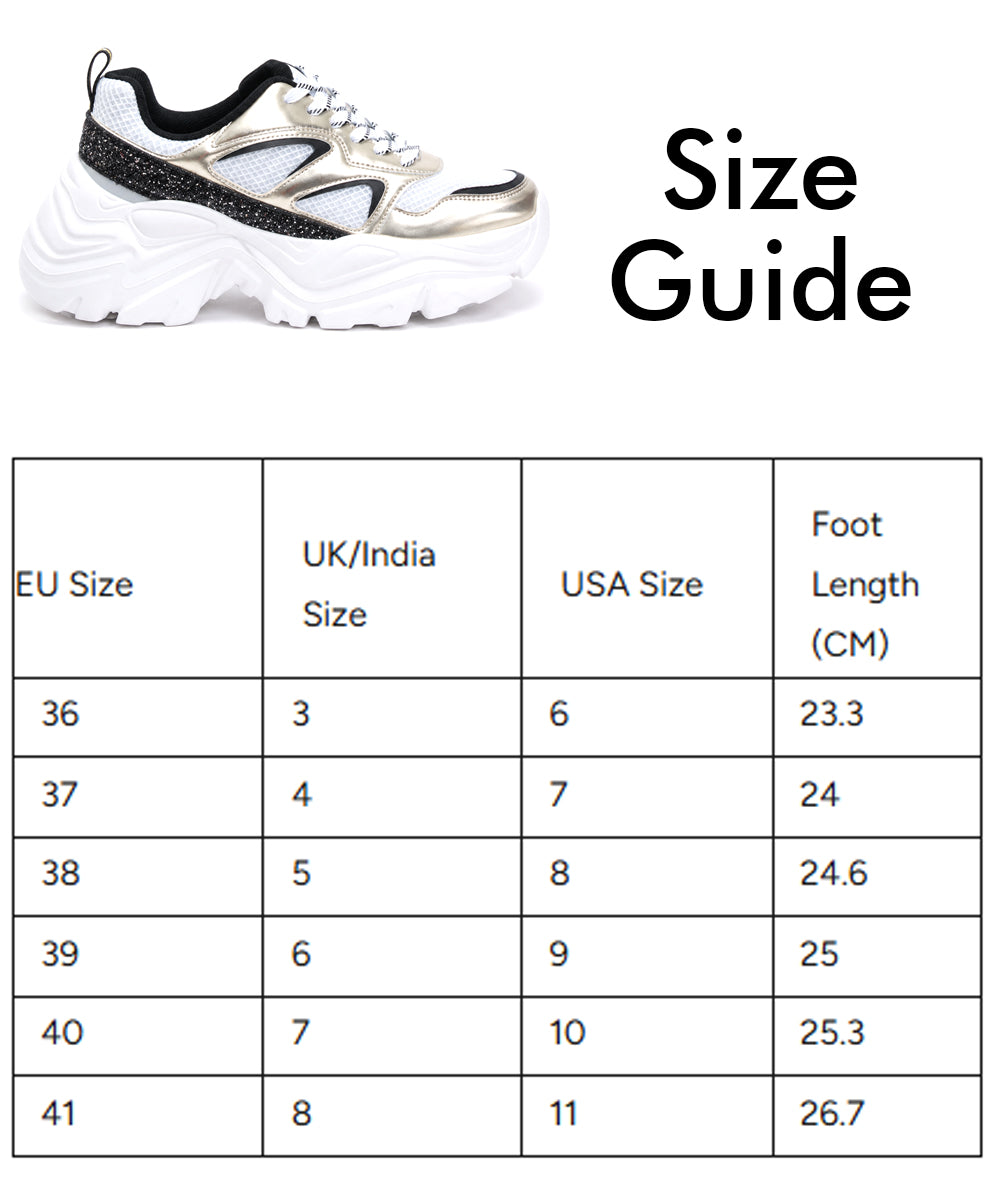 Hamster London Performer Gold Sneakers