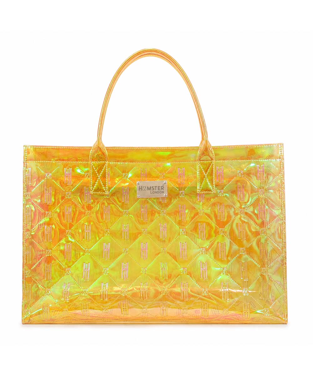 Hamster London Raver Tote Bag Gold