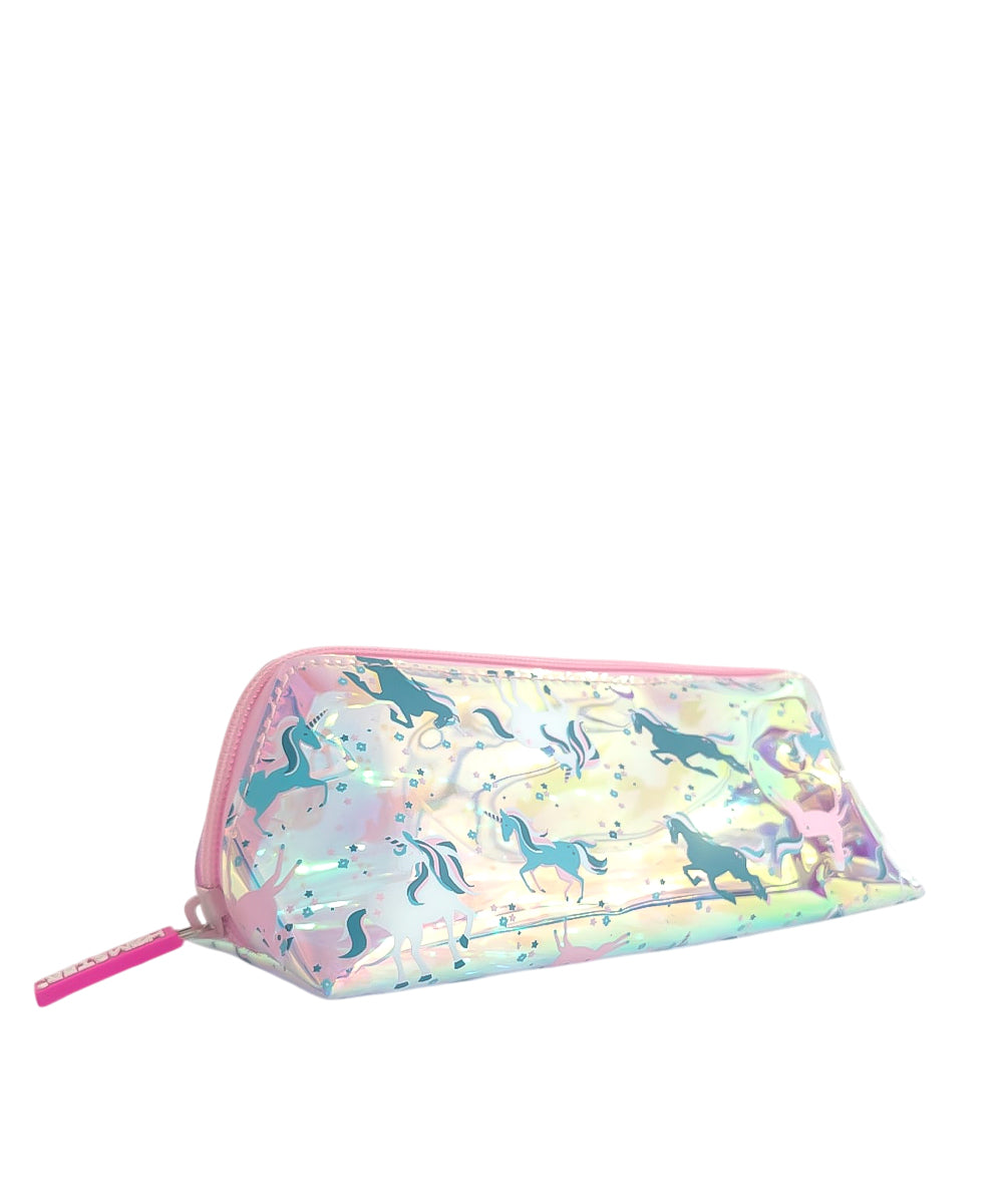 Hamster London Shiny Classic Triangle Pouch Unicorn