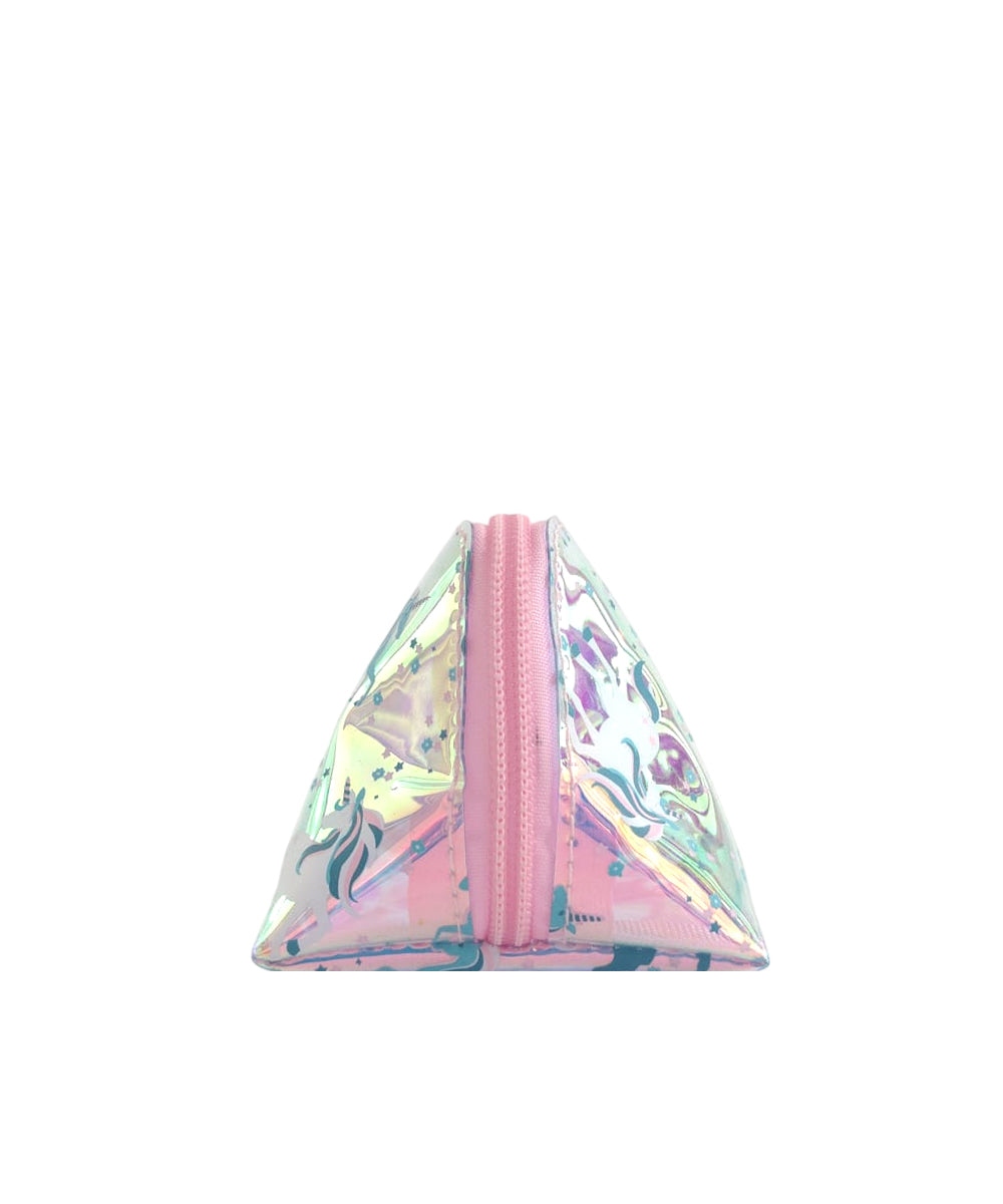 Hamster London Shiny Classic Triangle Pouch Unicorn