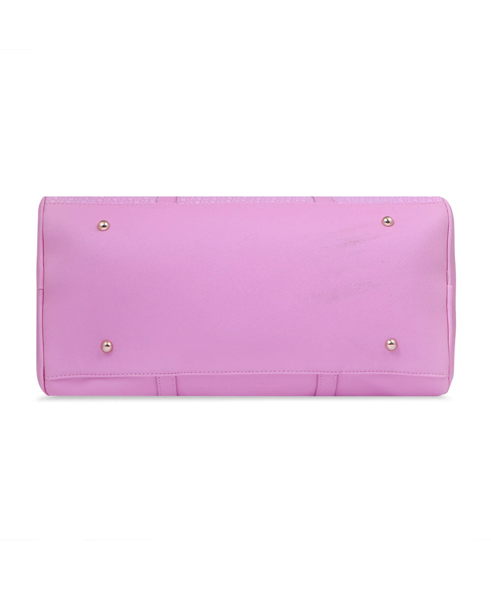 Hamster London Ted H Limited Edition PU Duffle Light Pink