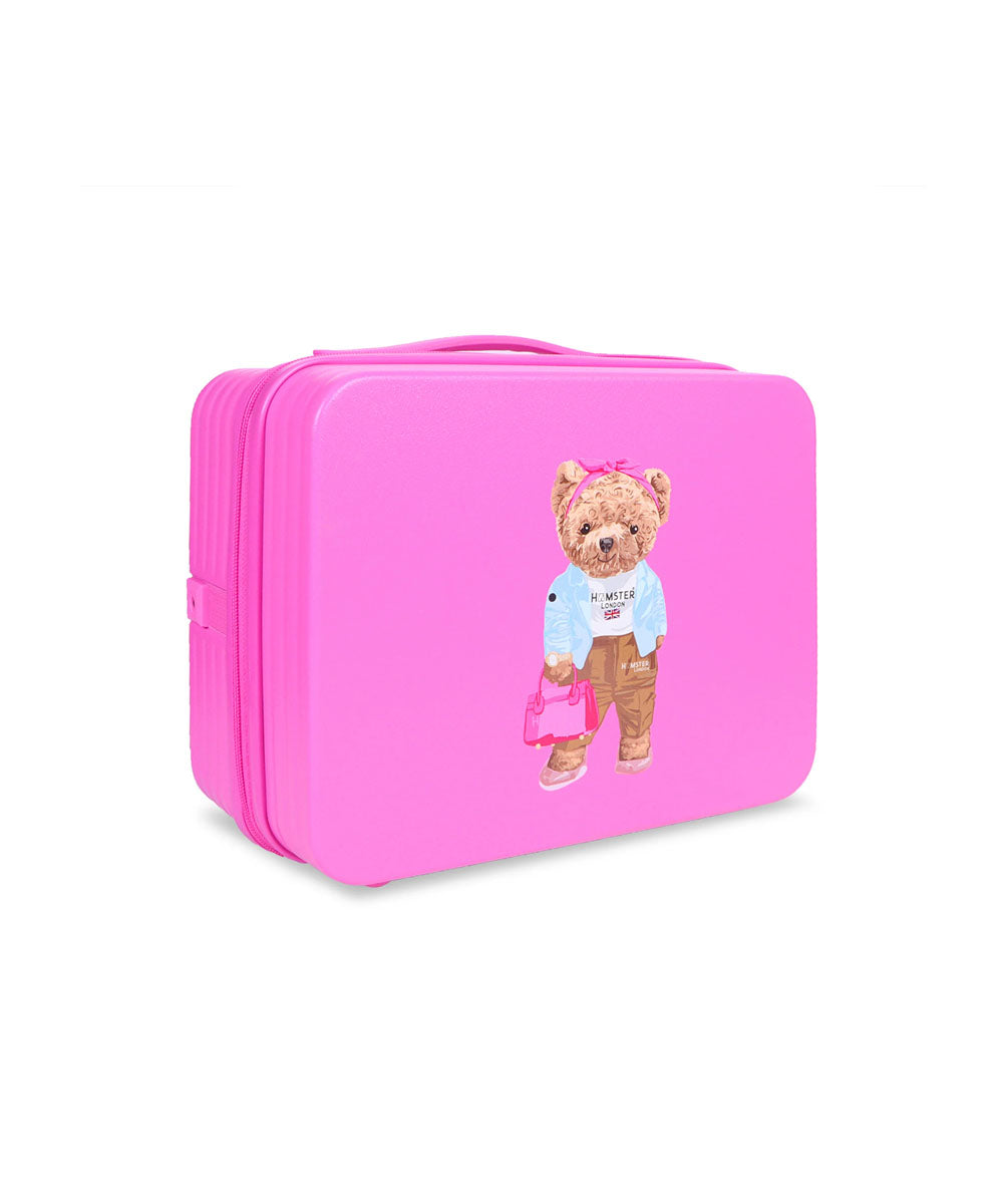 Hamster London Ted H Luggage Combo Hot Pink – 20in + 14in