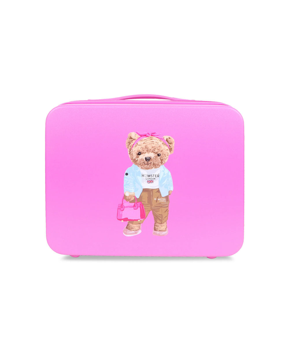 Hamster London Ted H Luggage Combo Hot Pink – 20in + 14in