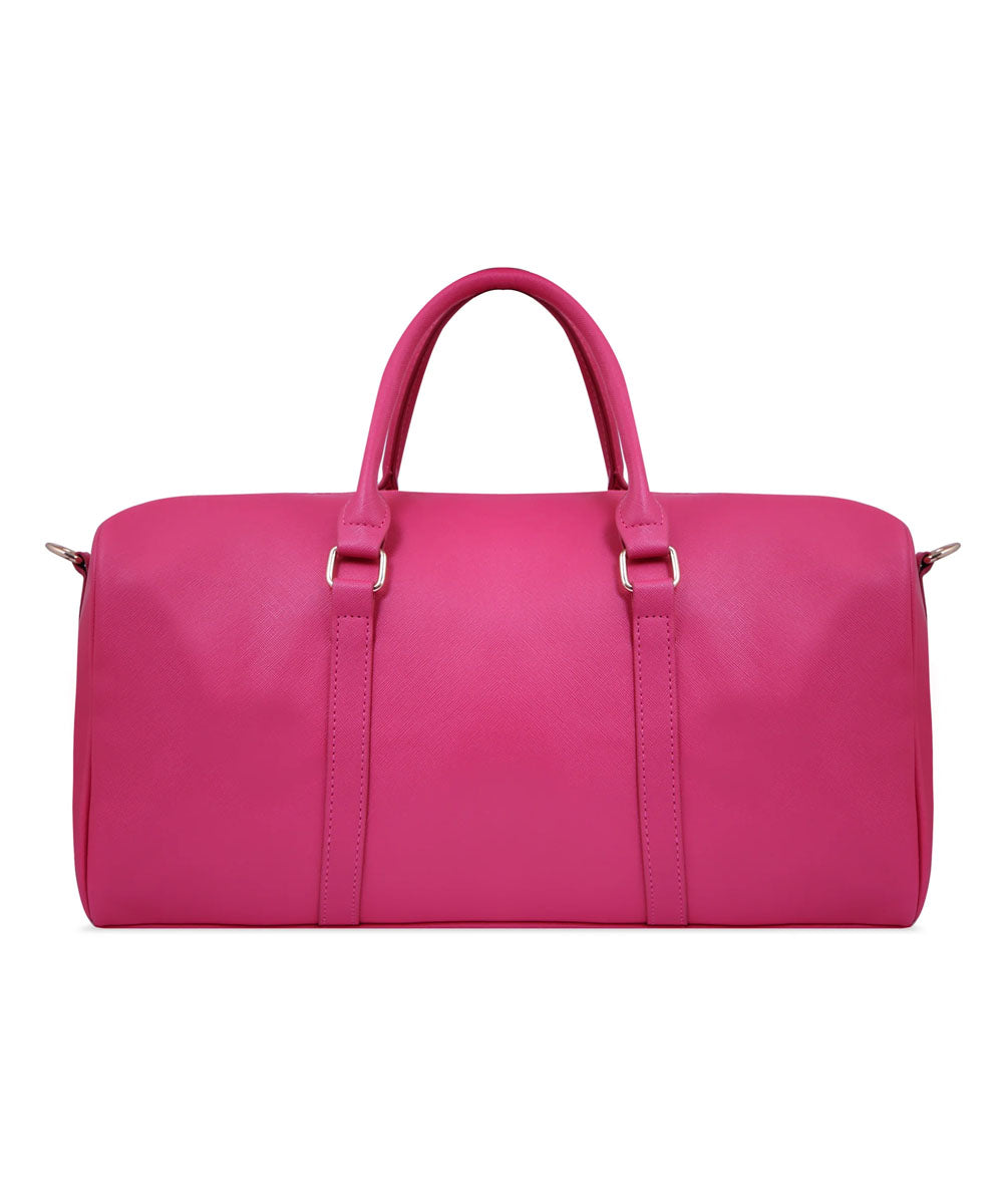 Hamster London Ted H Limited Edition PU Duffle Hot Pink