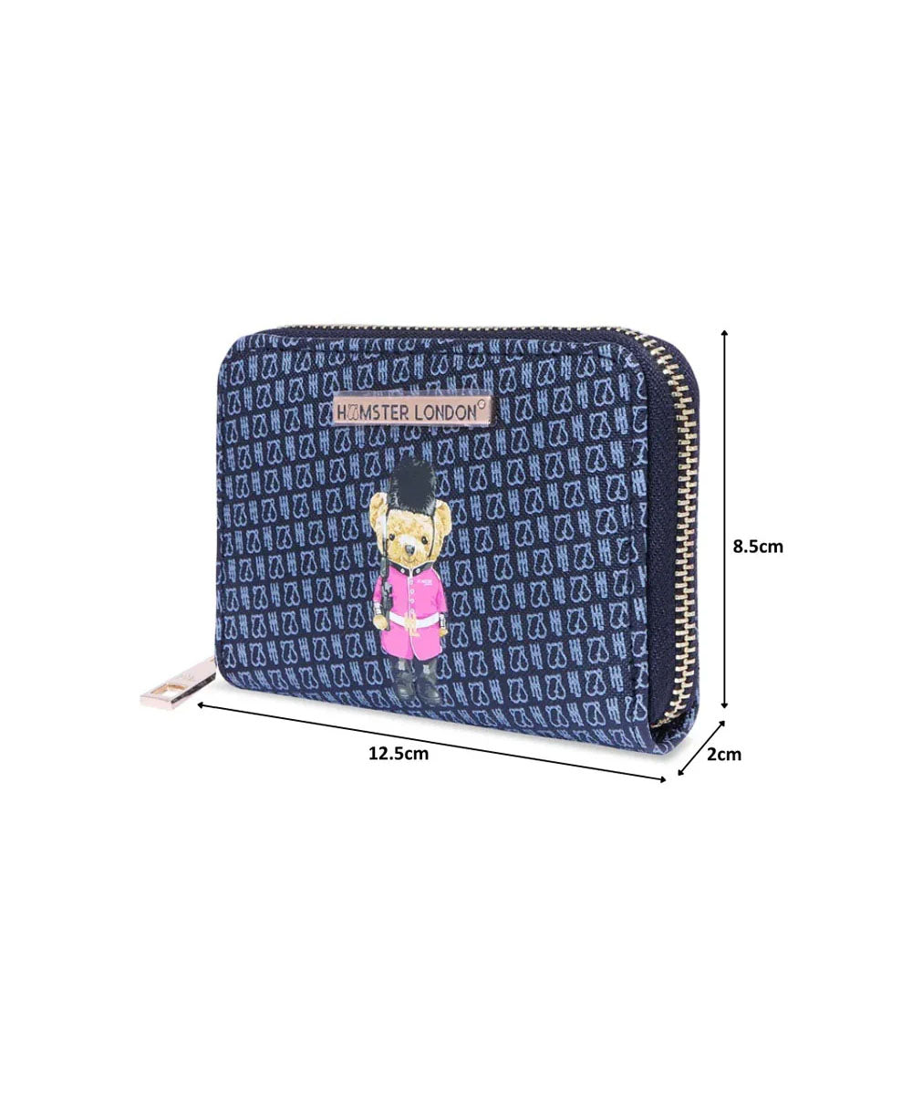 Hamster London TED H Limited Collection Small Wallet Black