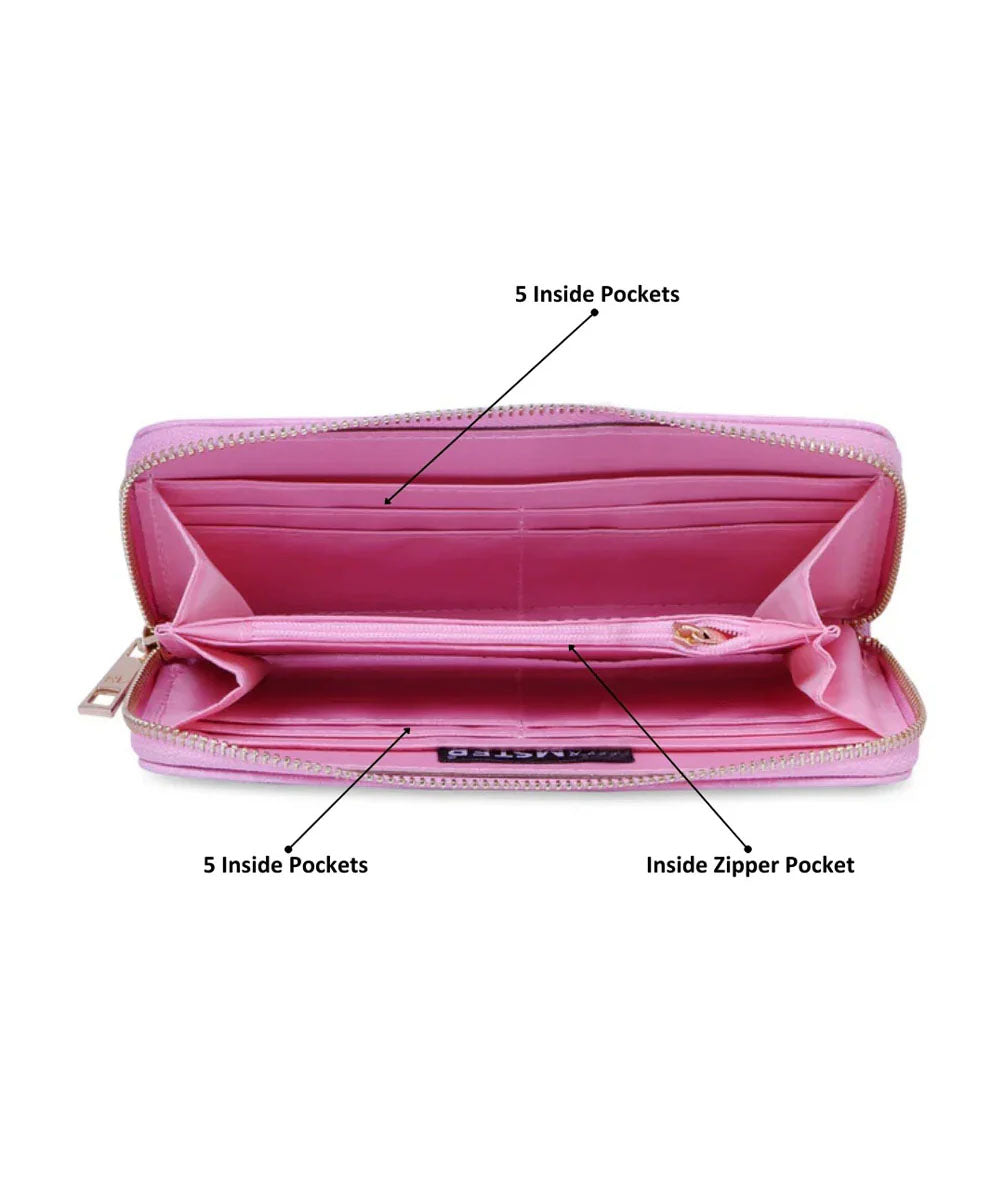 Hamster London Ted H Limited Edition Wallet Light Pink