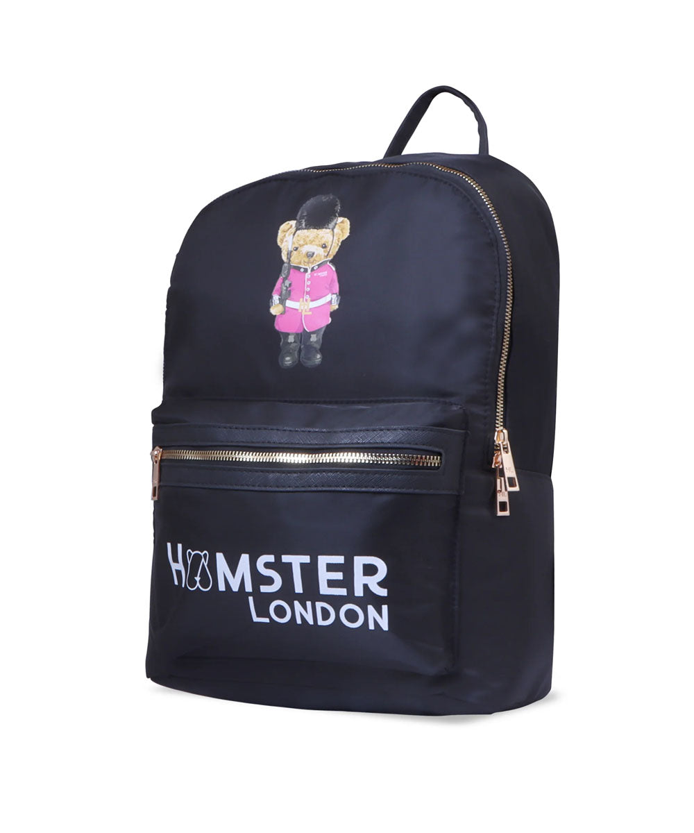 Hamster London Ted H Limited Edition Backpack Black